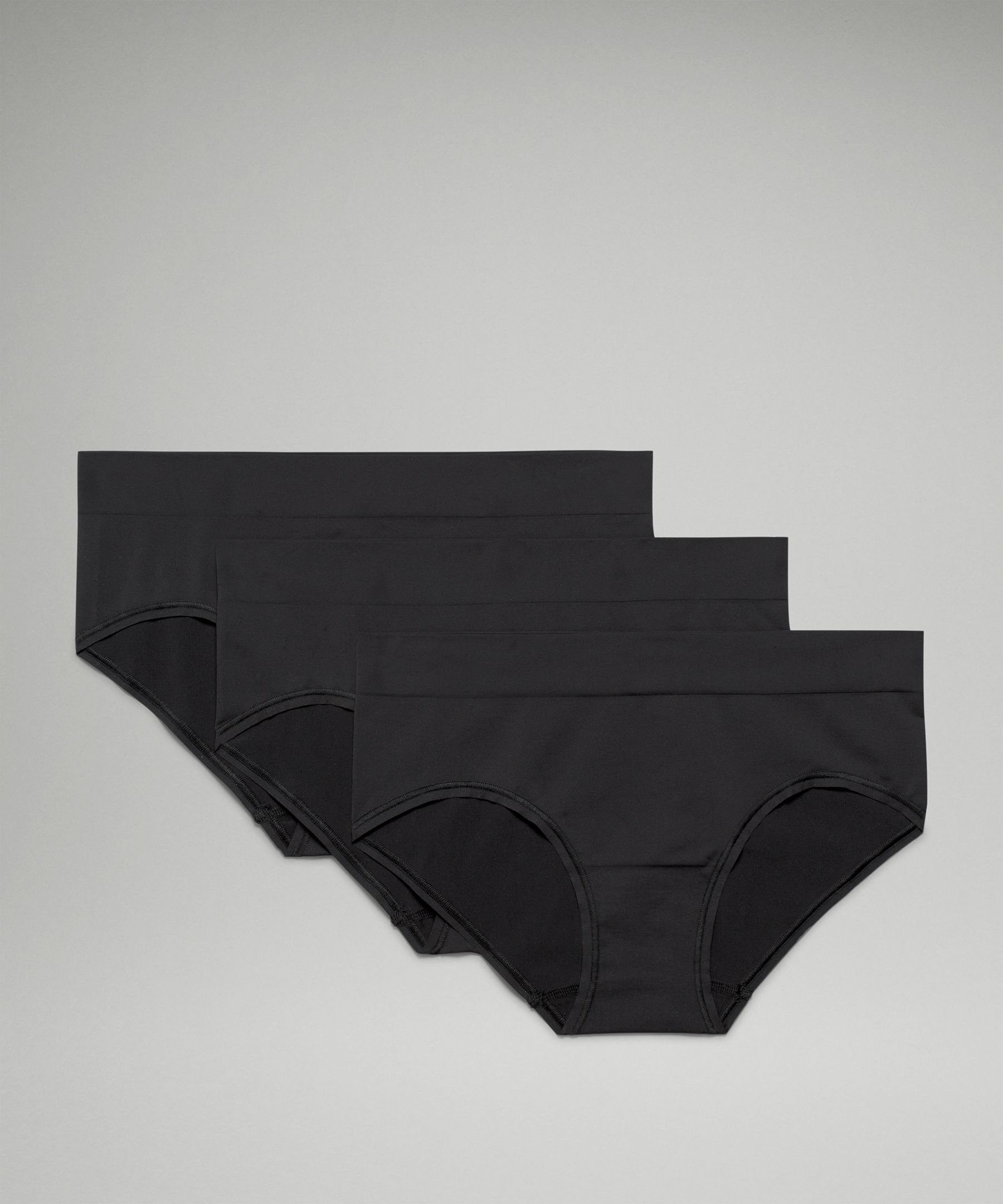 Seamless Mid-Rise Hipster Underwear