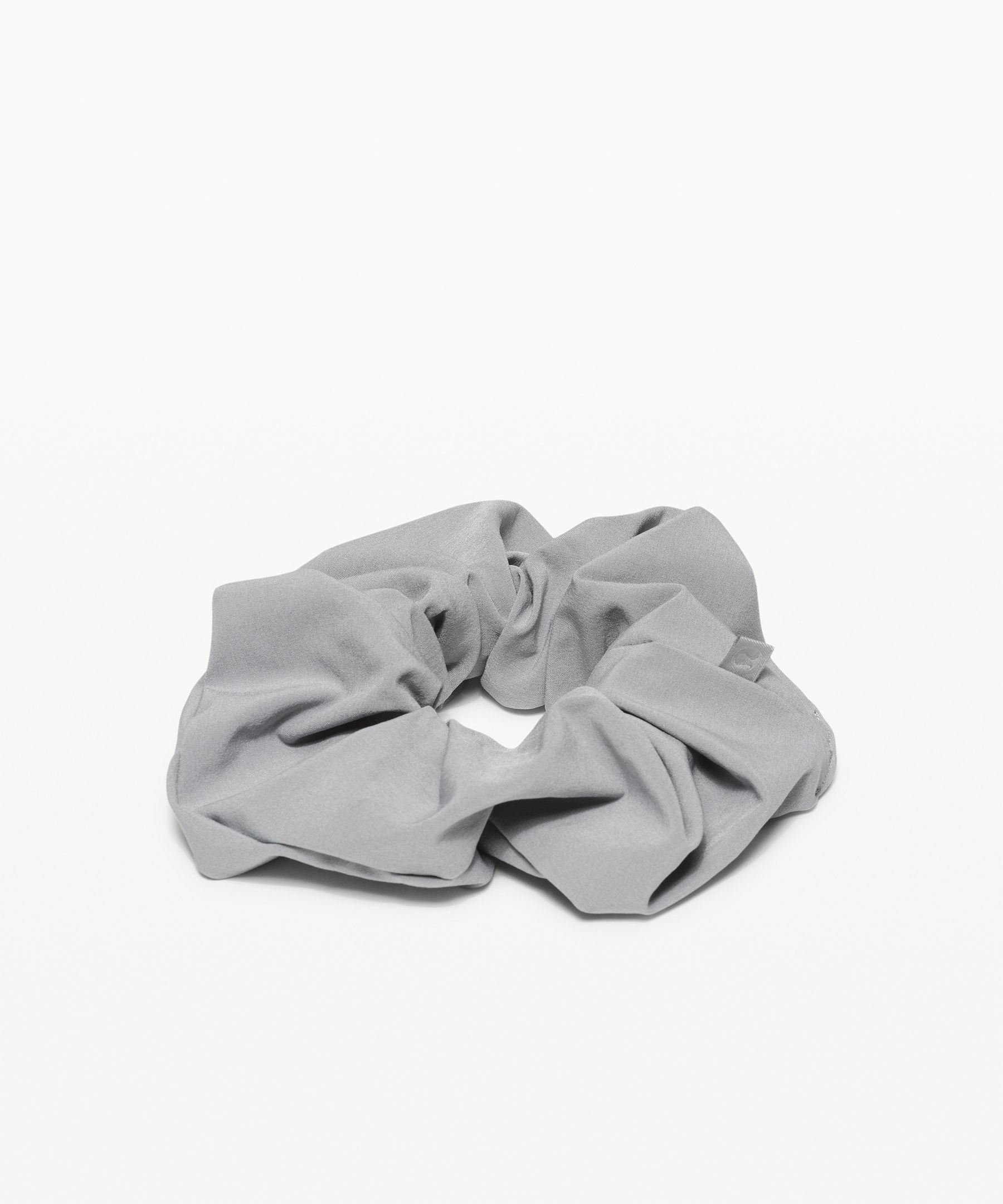 Lululemon Uplifting Oversized Scrunchie In Grey