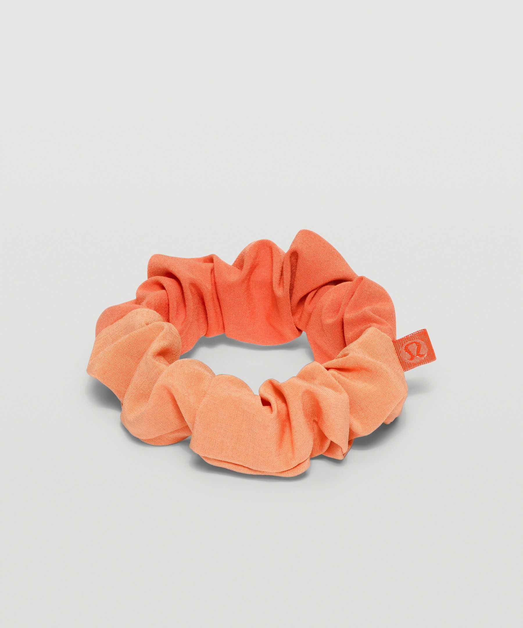 Lululemon Uplifting Scrunchie In Warm Coral/golden Apricot