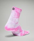 Women's Daily Stride Mid-Crew Sock *Tie Dye Online Only