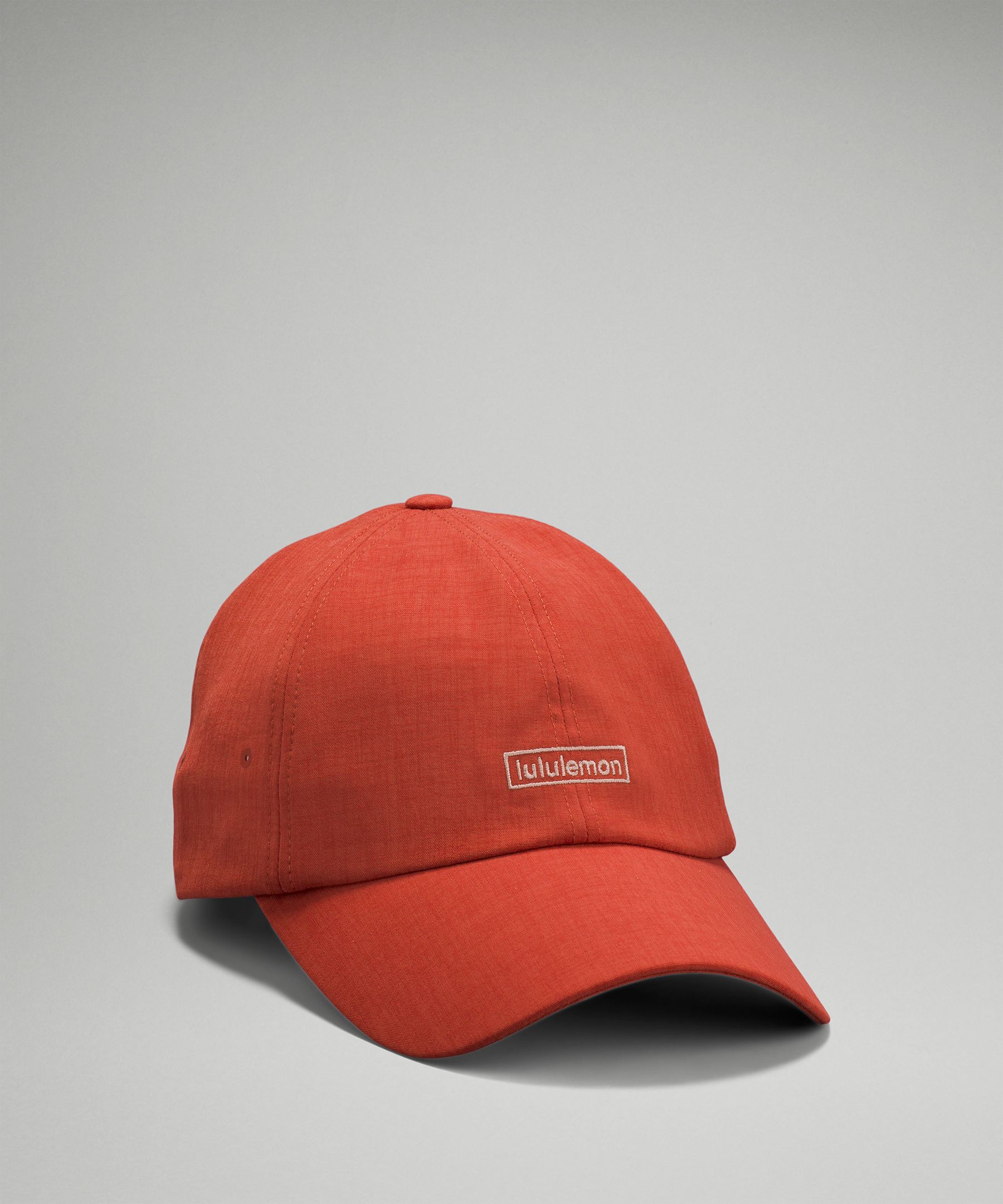 Lululemon Baller Hat Soft Embroidery In Red Rock