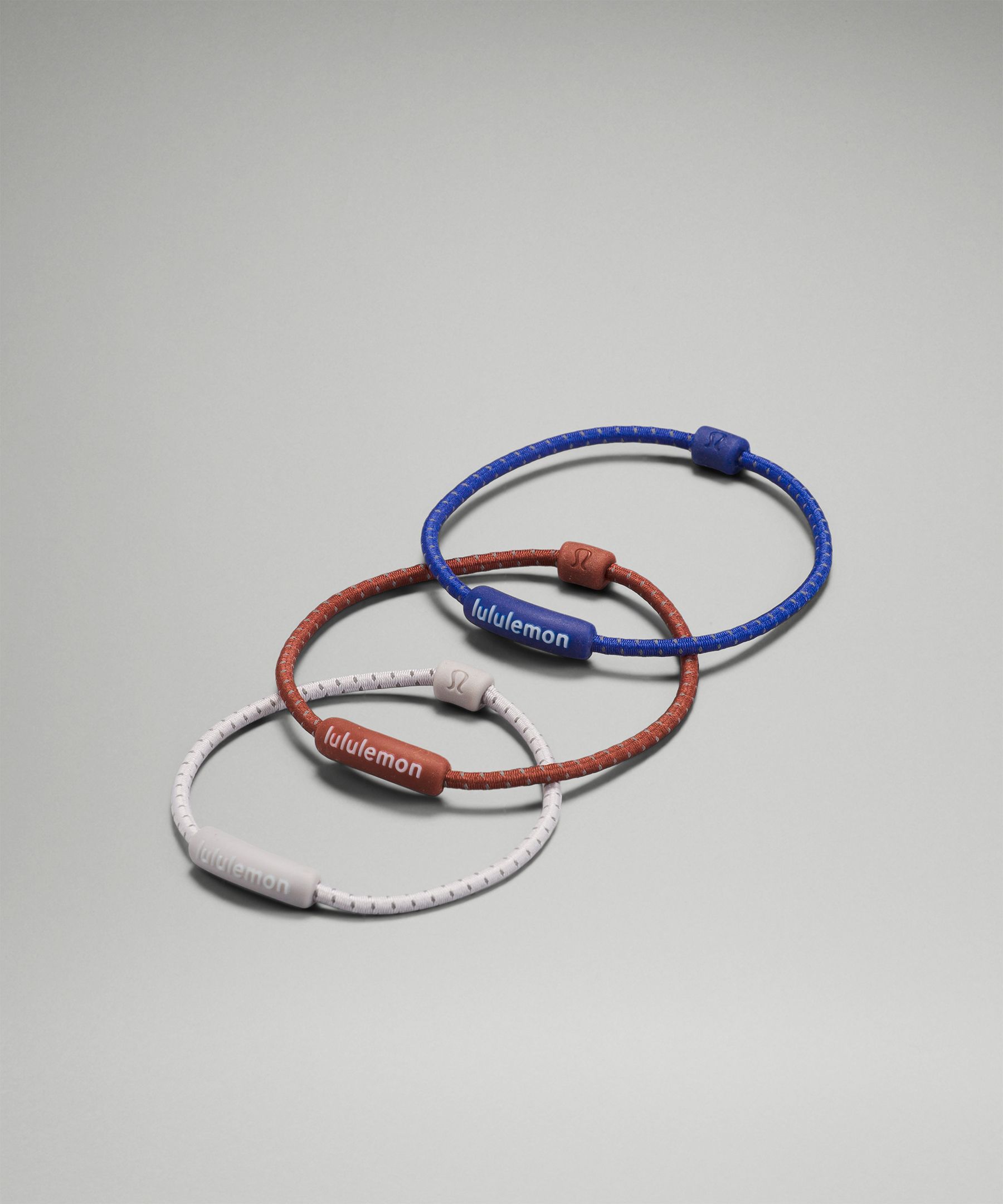 Lululemon Silicone Hair Ties 3 Pack