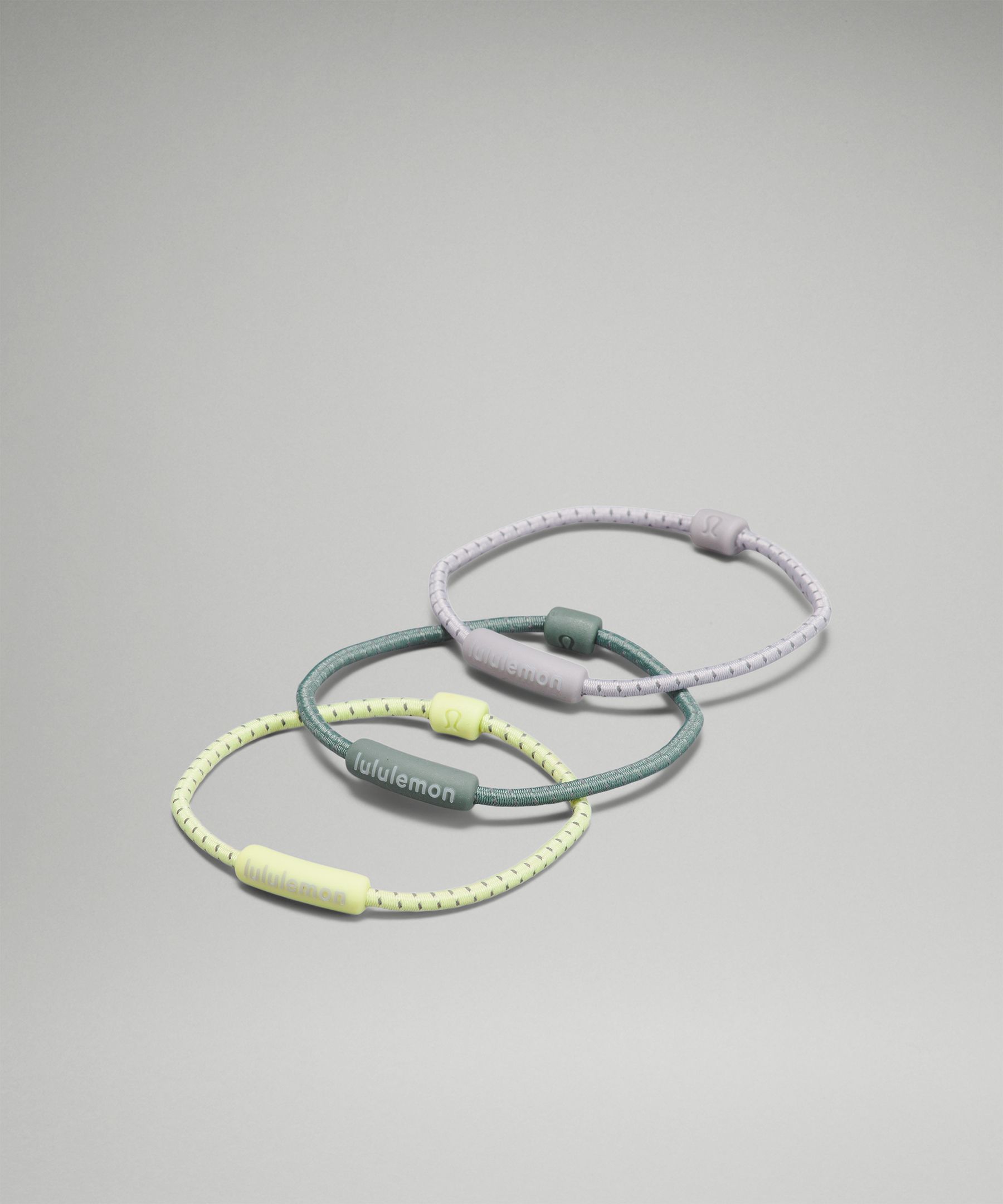 Lululemon Silicone Hair Ties 3 Pack