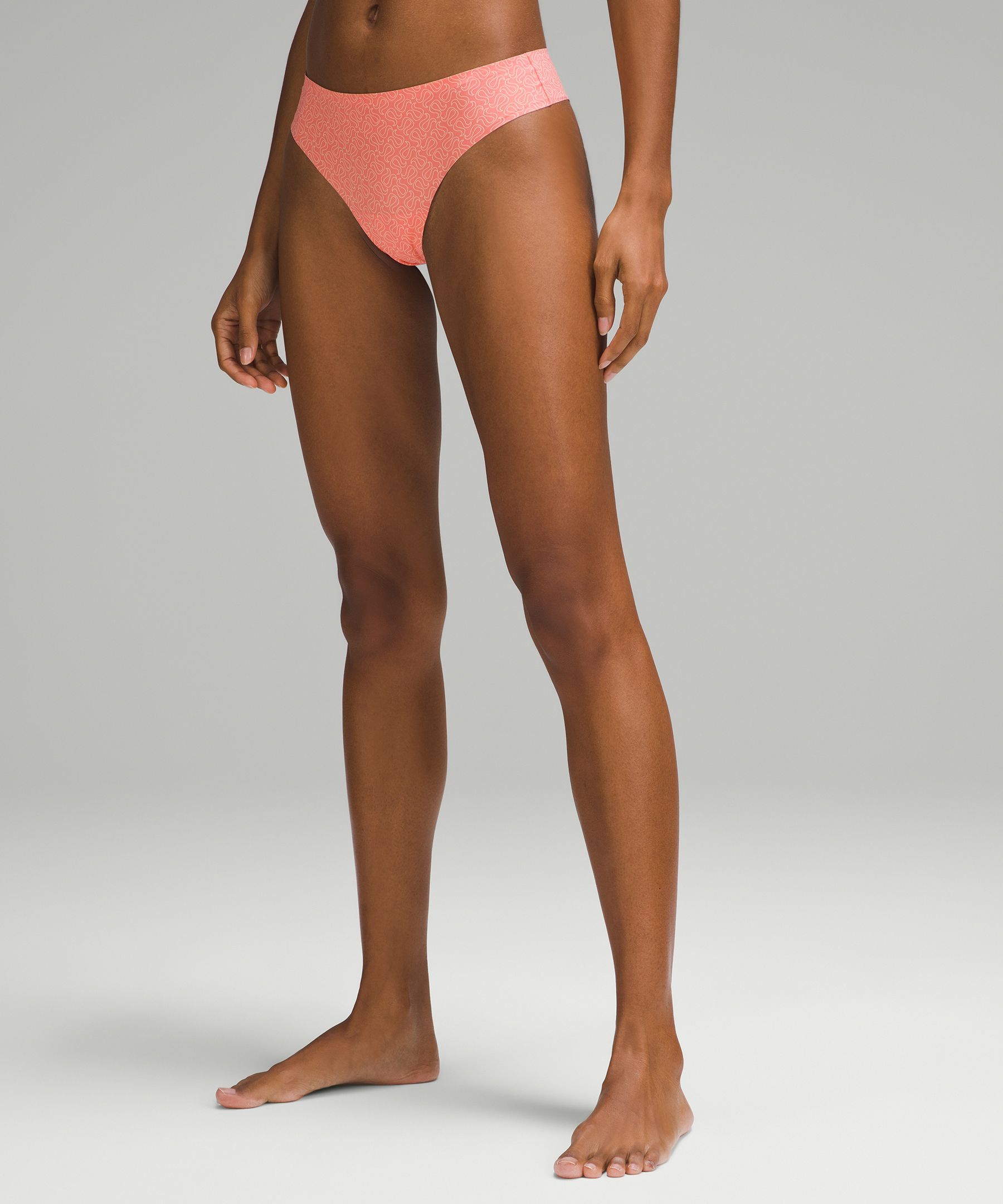 Lululemon athletica InvisiWear Mid-Rise Thong Underwear, Women's