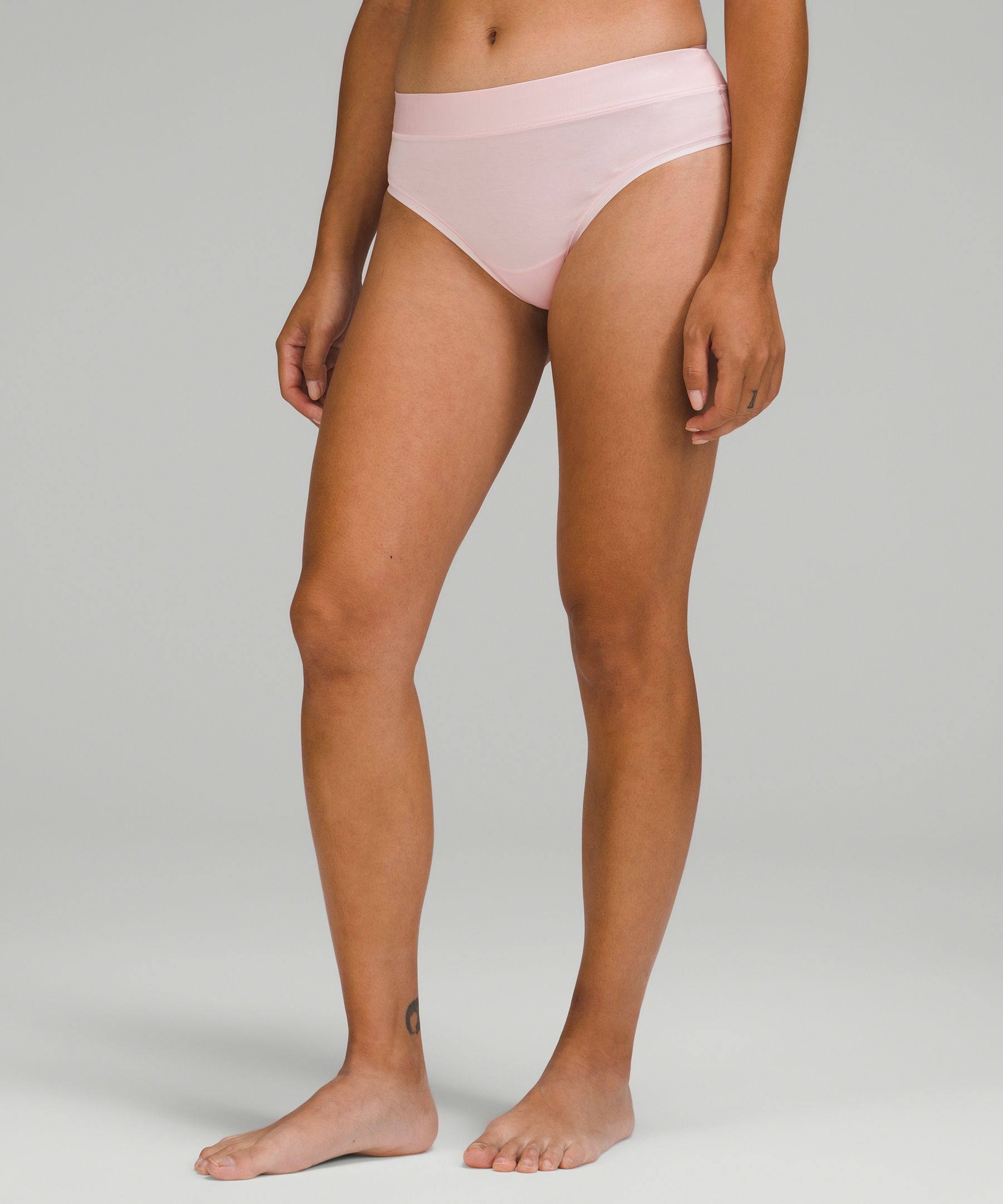 Lululemon Underease High-rise Thong Underwear In Strawberry Milkshake