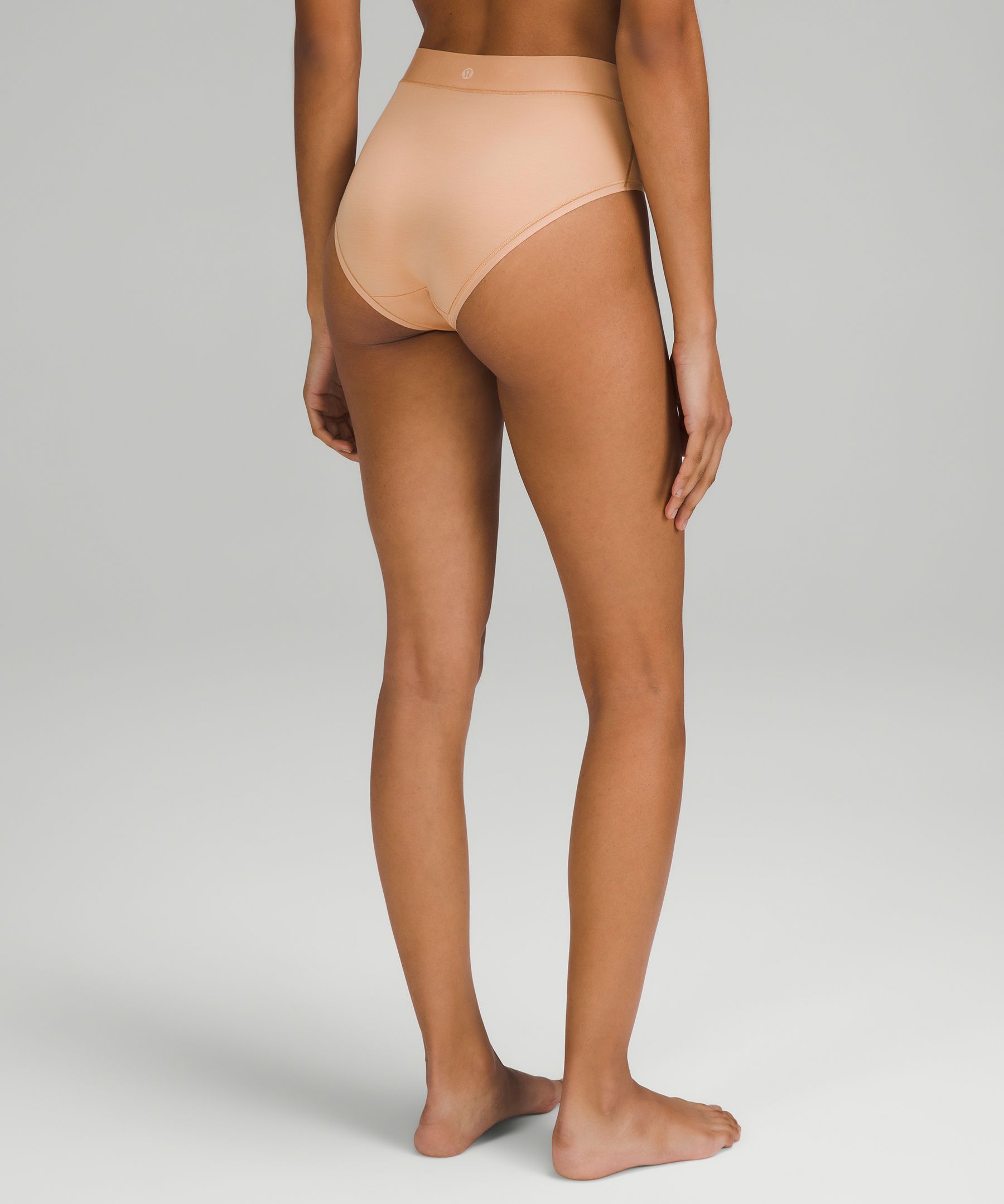 Shop Lululemon Underease High-rise Bikini Underwear