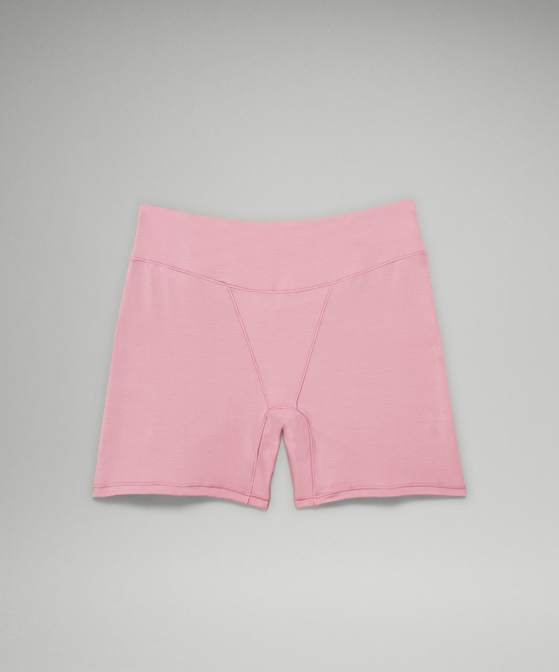 Lululemon Underease Super-high-rise Shortie Underwear 5 In Dusty Clay