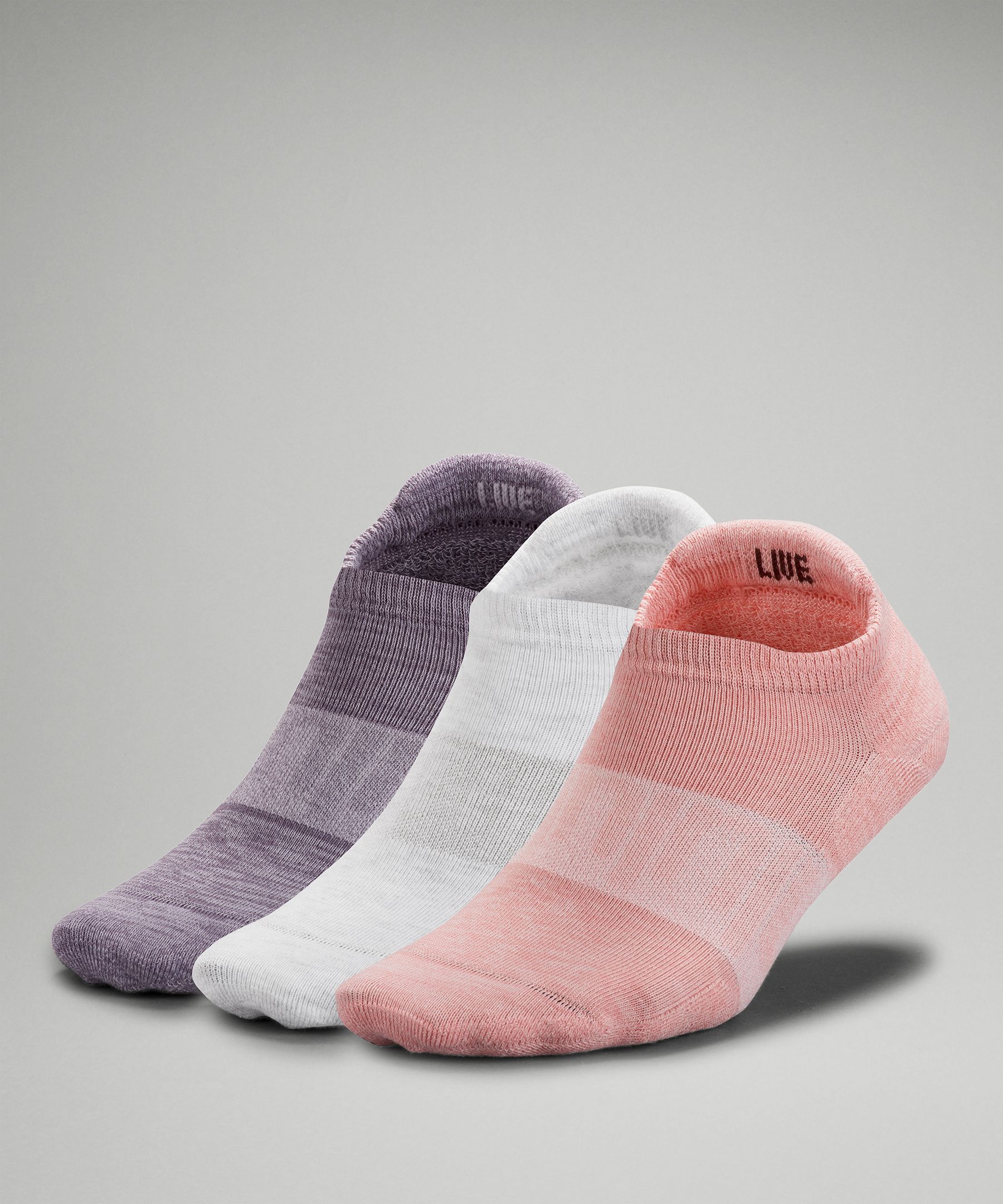 Women's Daily Stride Comfort Low-Ankle Socks Multi-Colour Wordmark