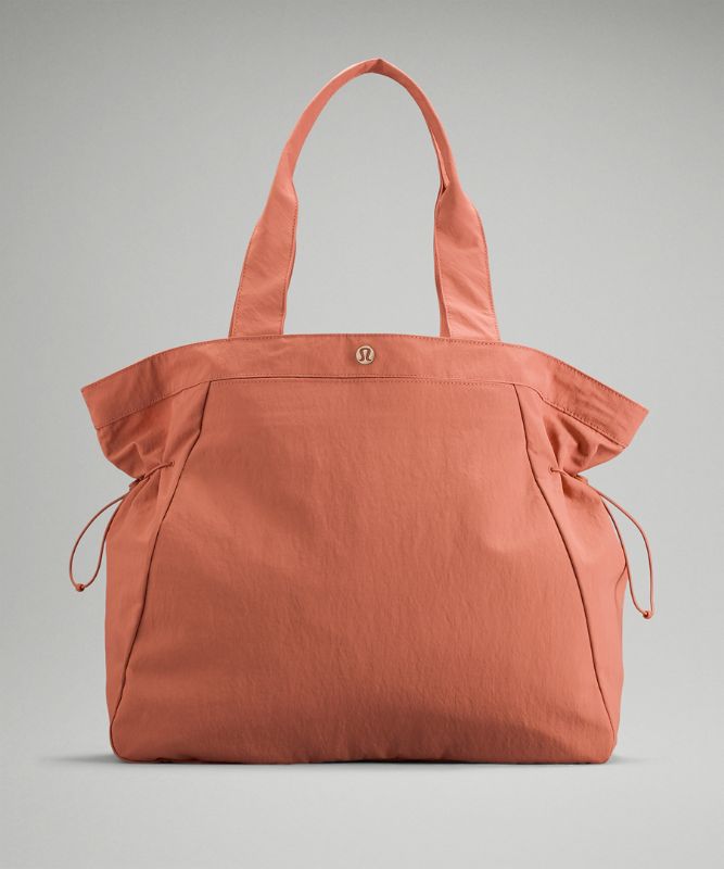 Side-Cinch Shopper Bag