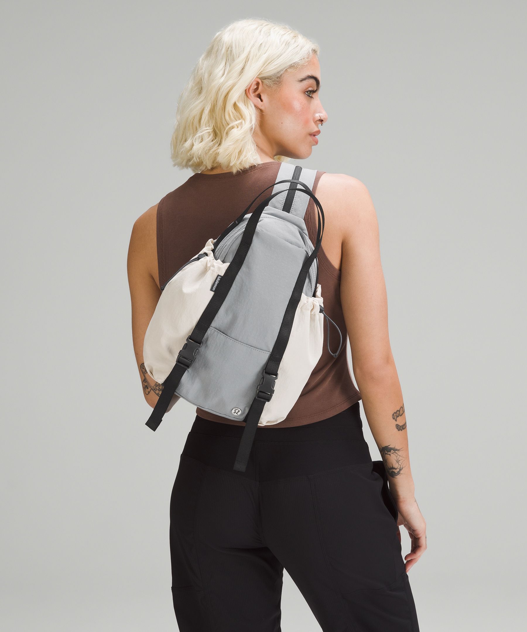 LULU LEMON PACK & GO MULTI WEAR BACKPACK W/ DETACHABLE BELT BAG