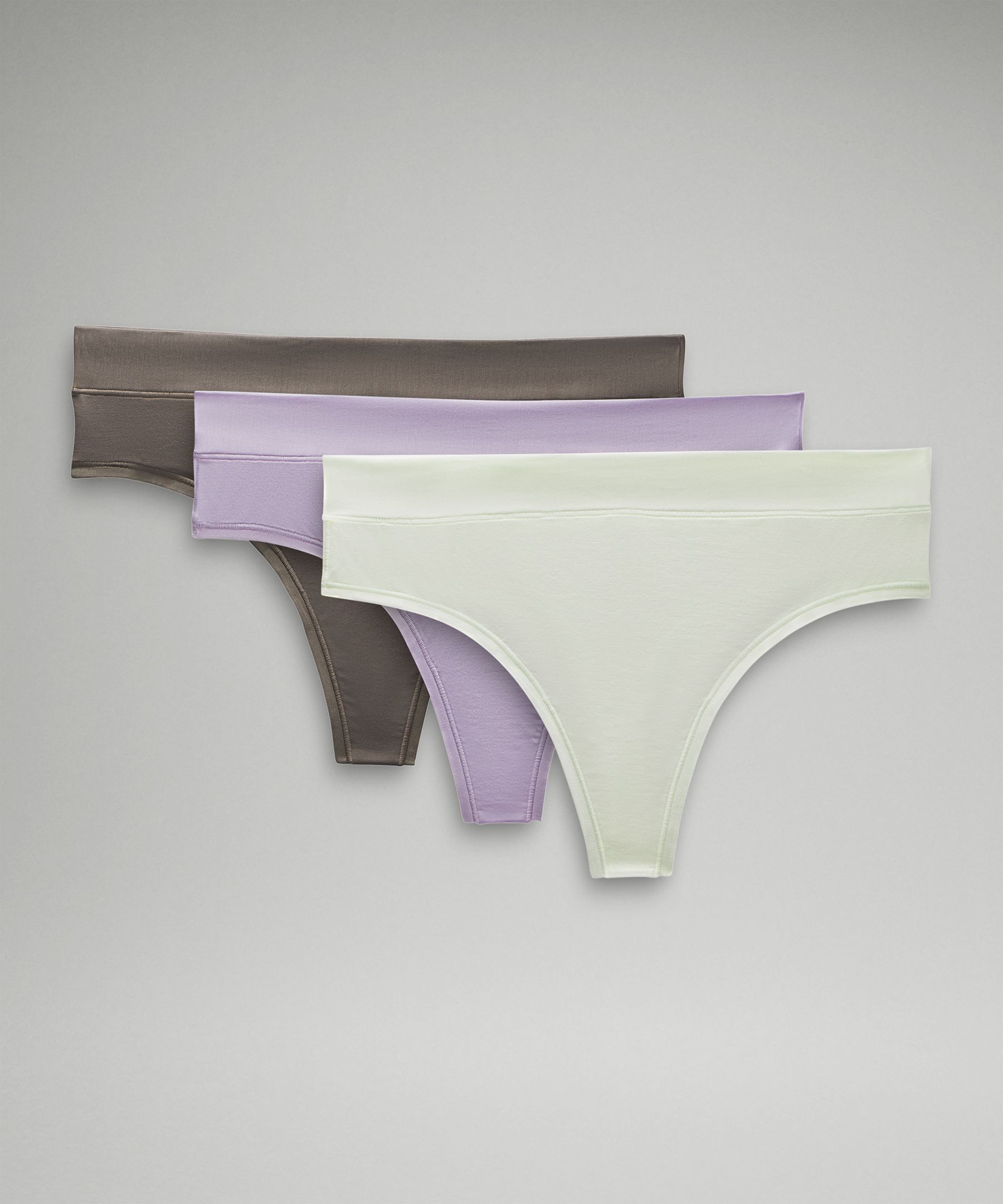 Glacé High-Waist Thong  Women's High-Waist Thong in Buff - Negative  Underwear