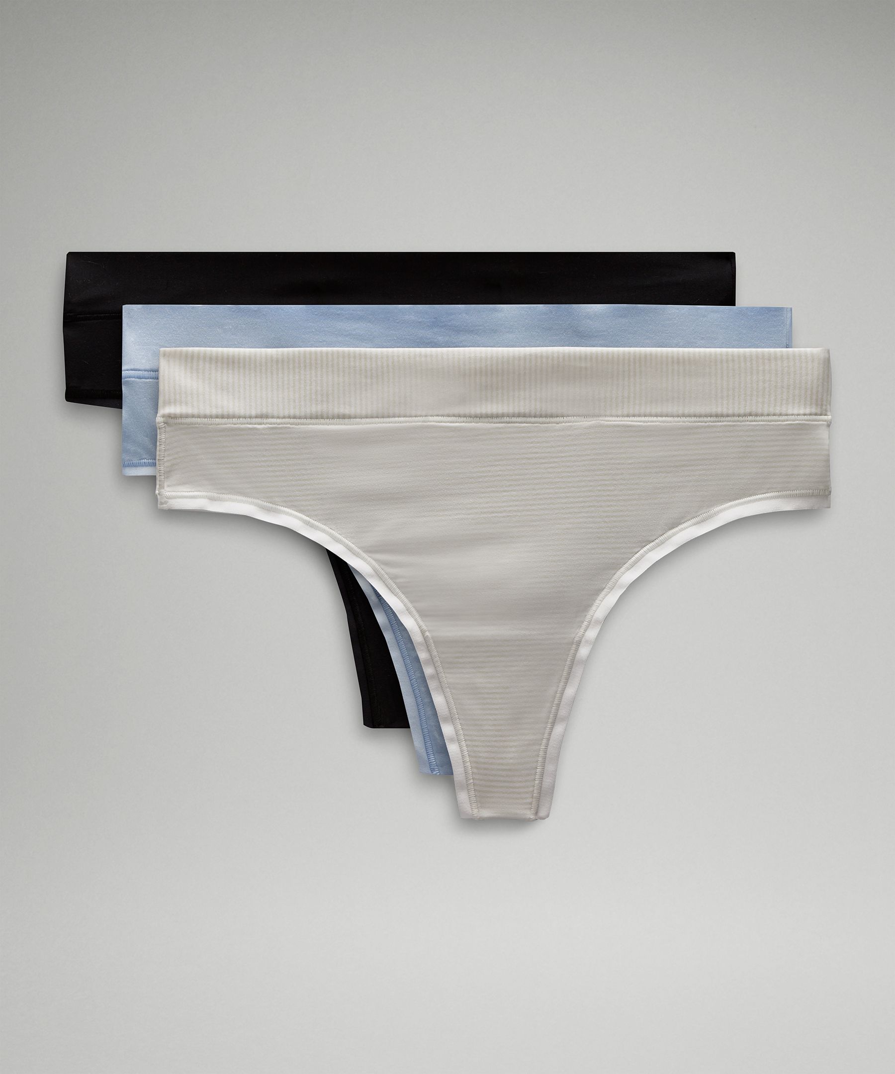 UnderEase High-Rise Thong Underwear *3 Pack | Women's