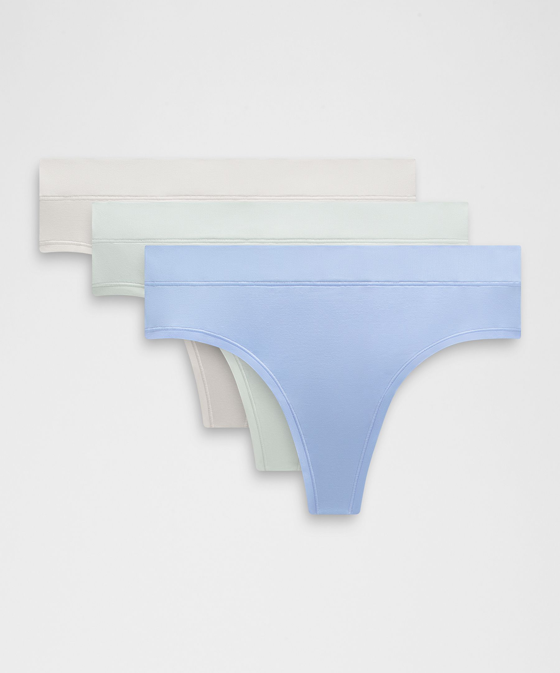 UnderEase High-Rise Thong Underwear *3 Pack - image 4
