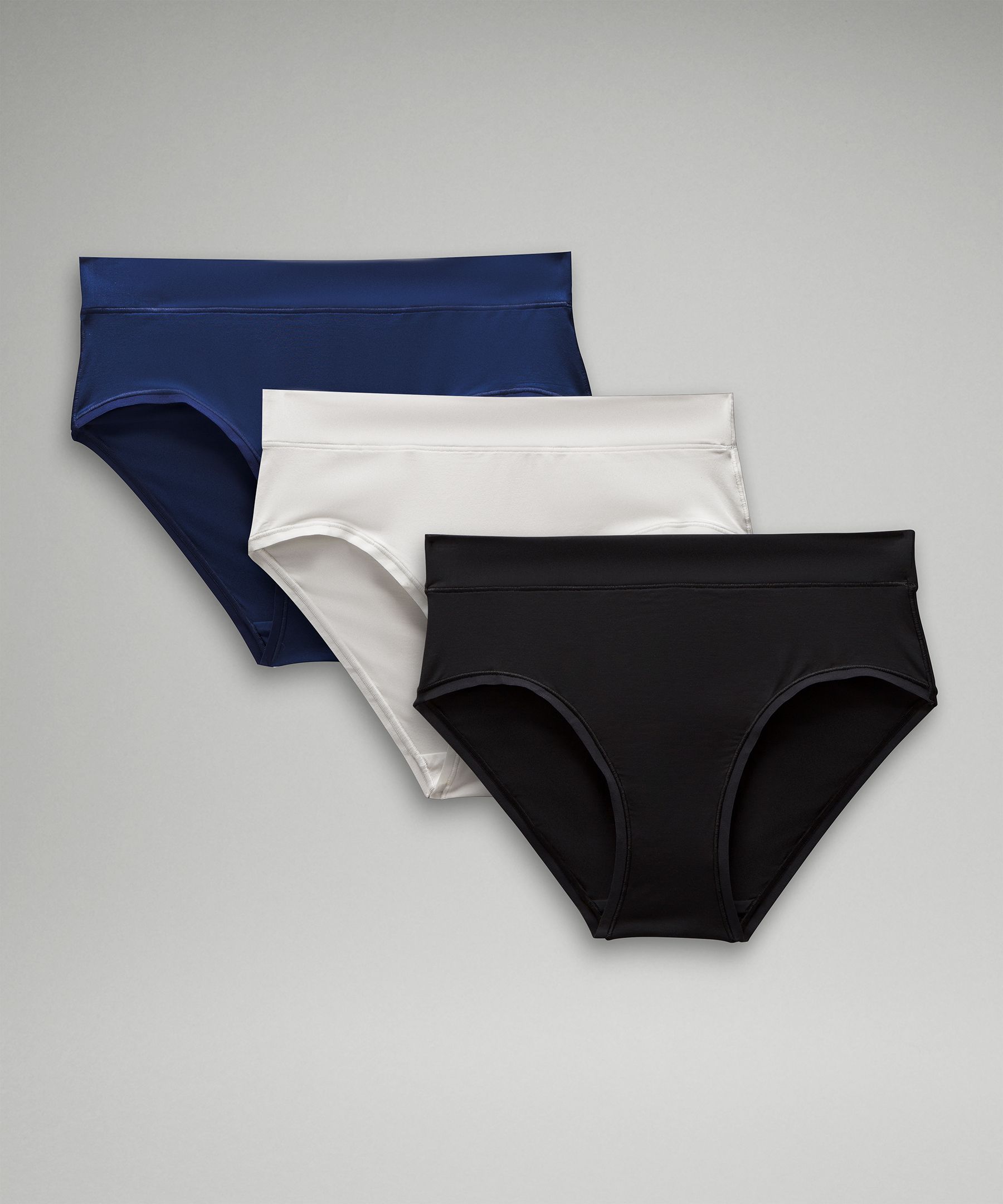 Lululemon Underease High-rise Bikini Underwear 3 Pack