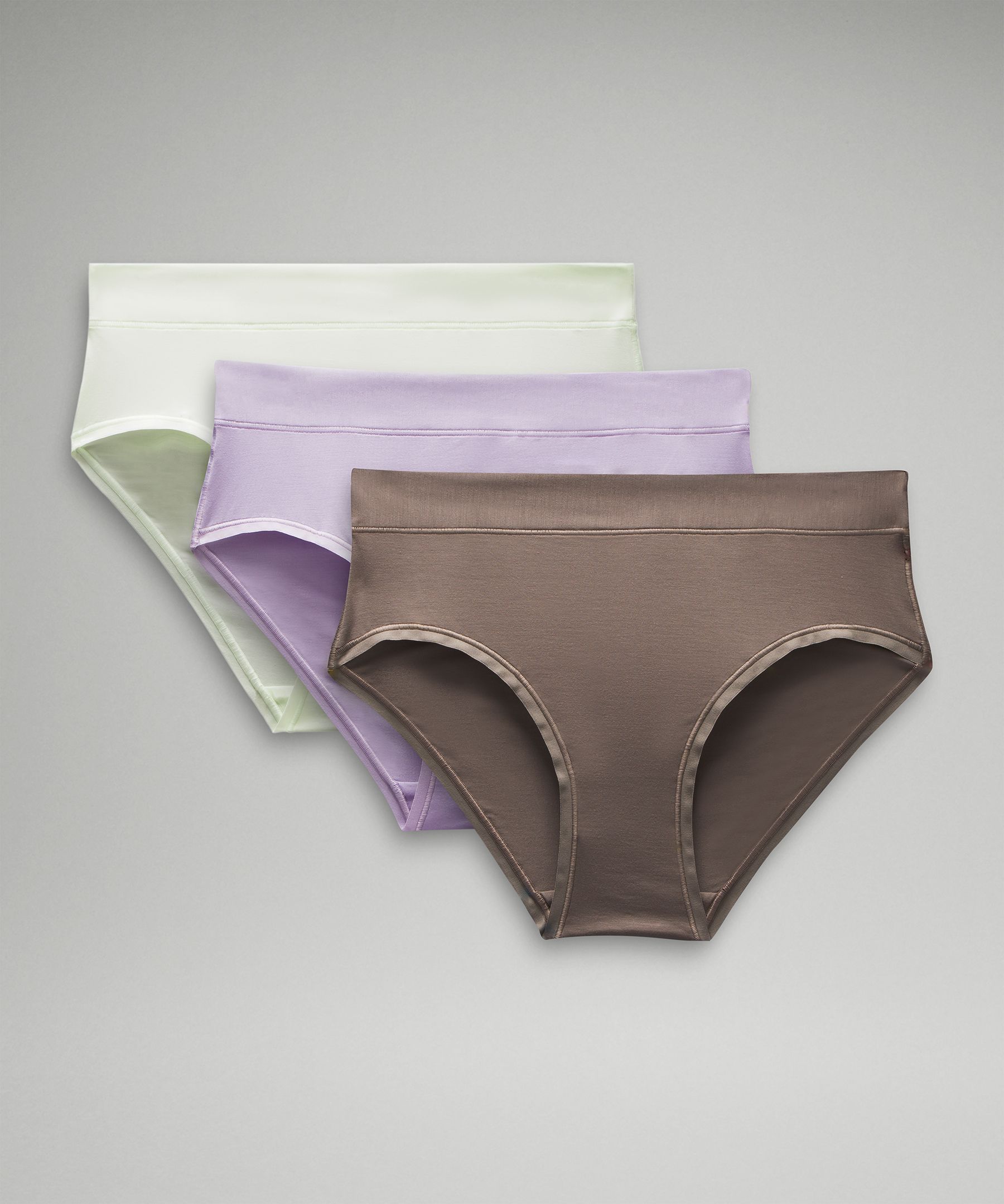 UnderEase High-Rise Bikini Underwear *3 Pack