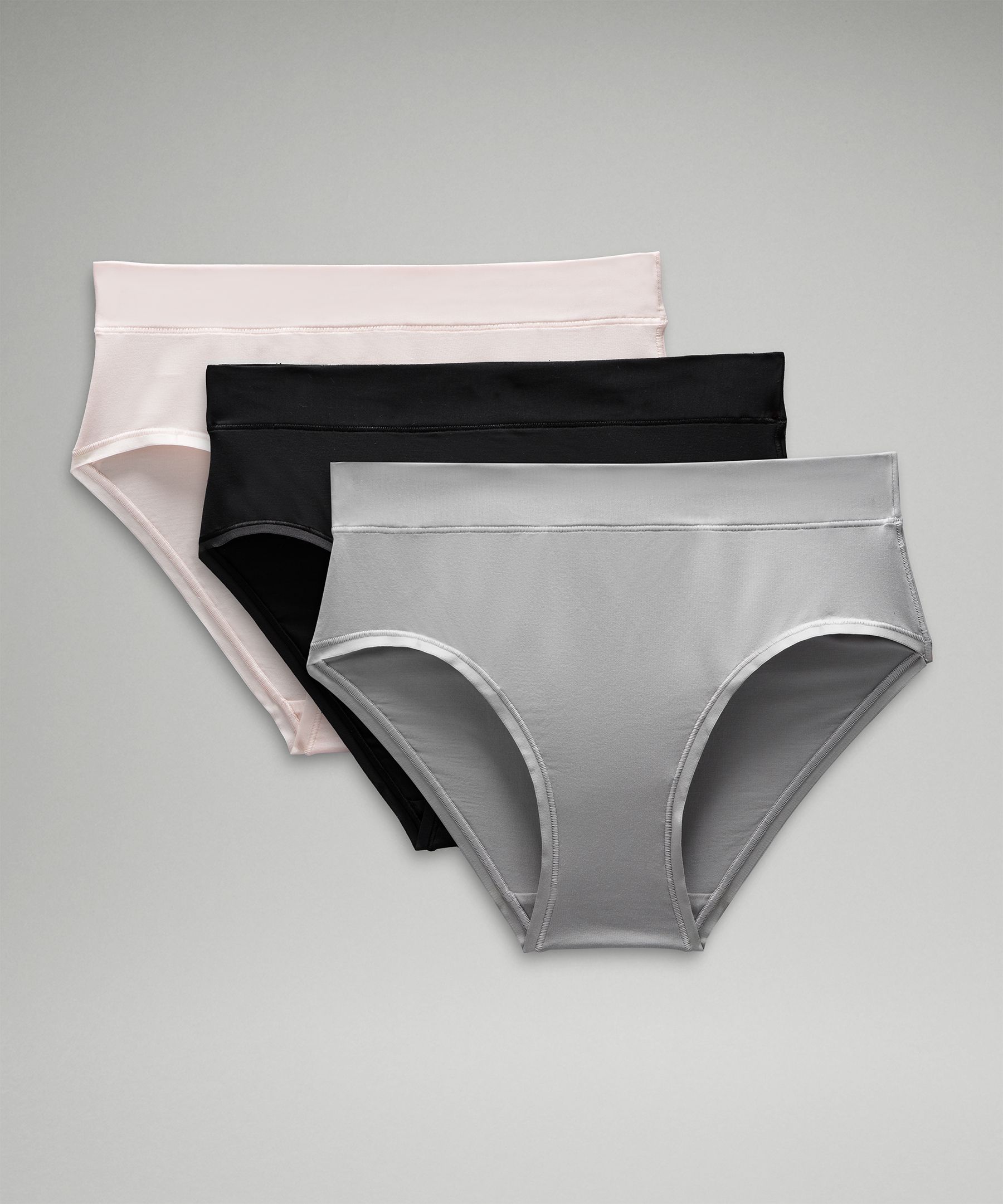 Lululemon Underease High-rise Bikini Underwear 3 Pack