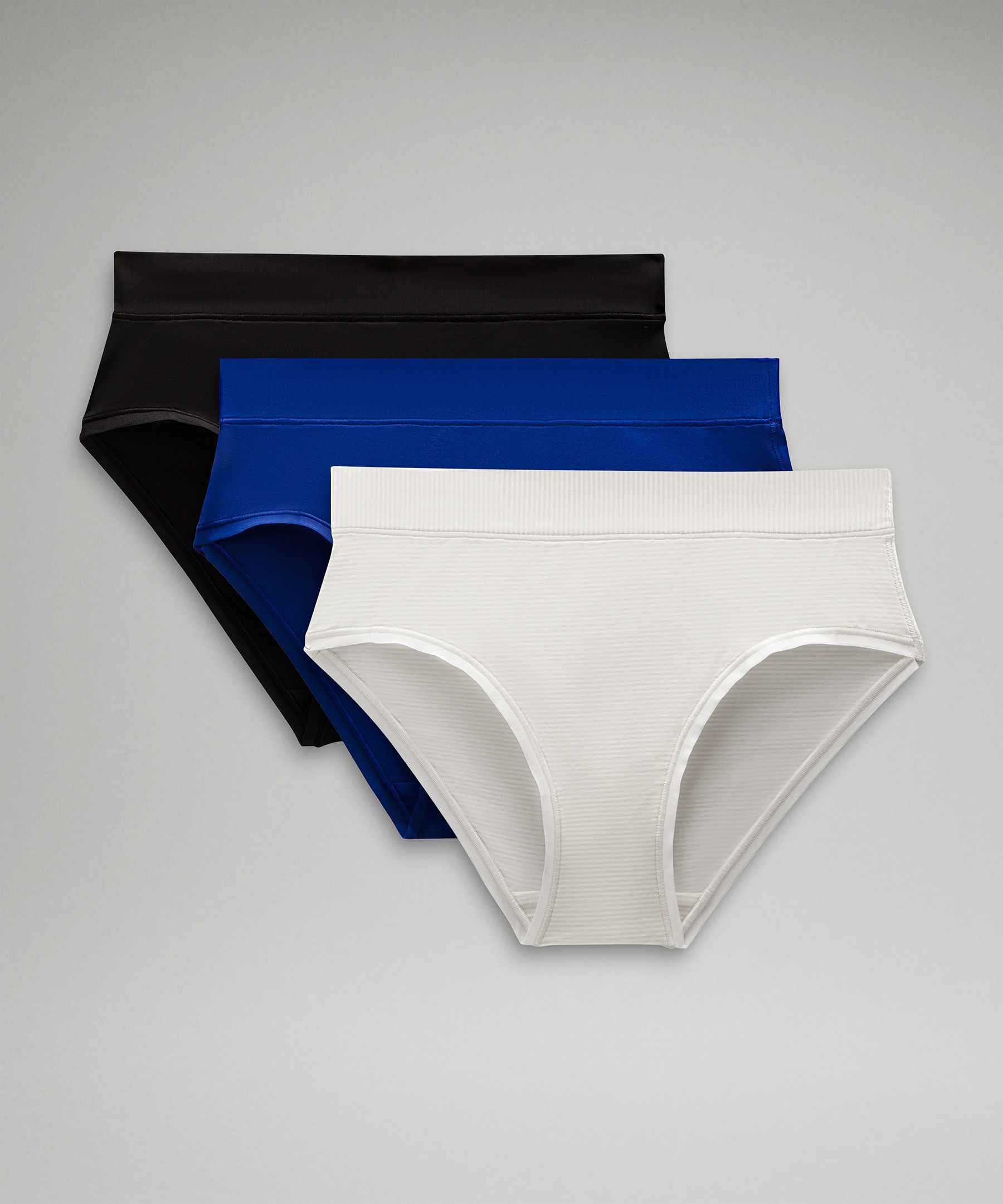 Lululemon Under Ease Mid-Rise Bikini Underwear 3 Pack - Dutch Goat