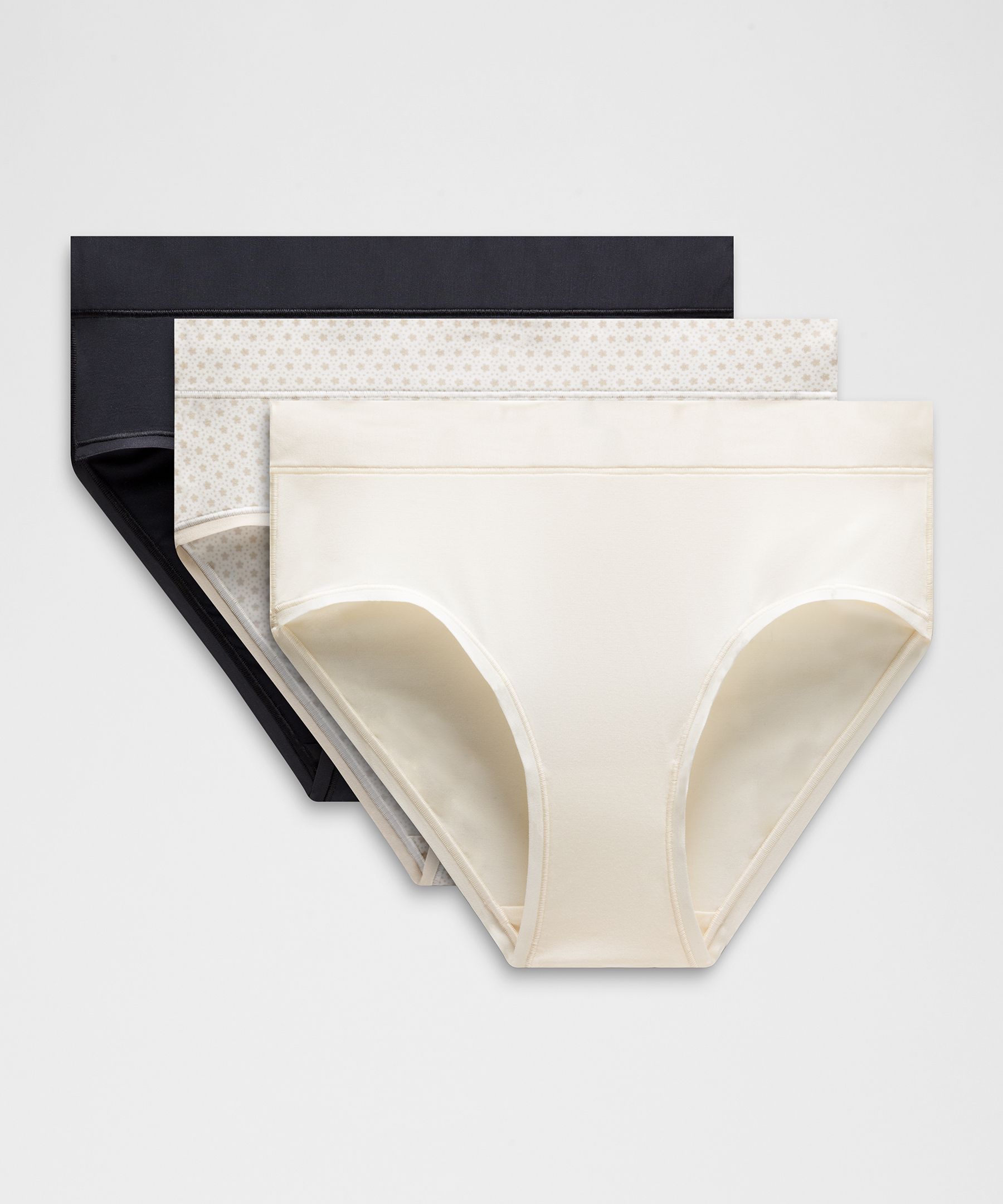 UnderEase High-Rise Bikini Underwear 