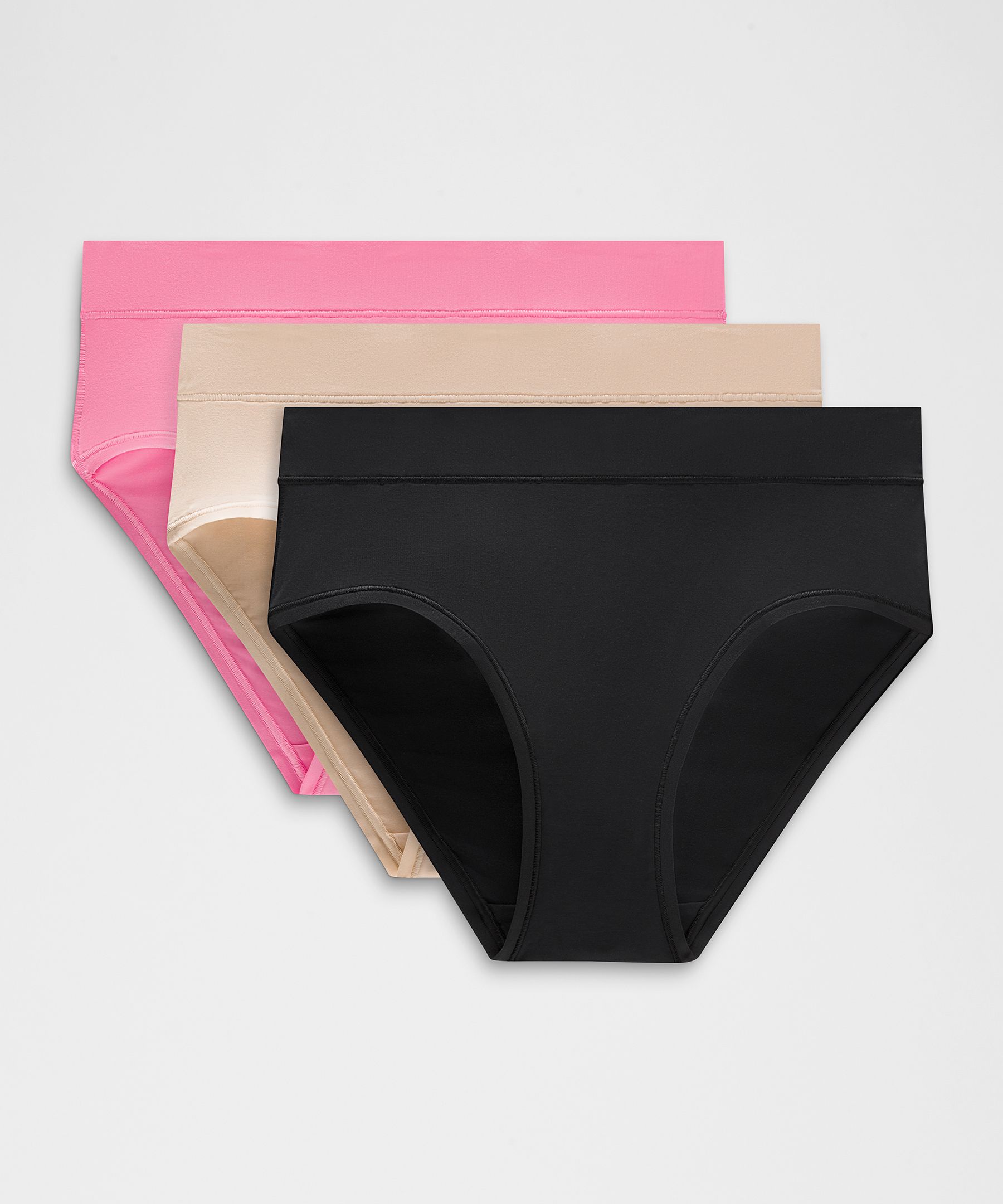 UnderEase High-Rise Bikini Underwear 
