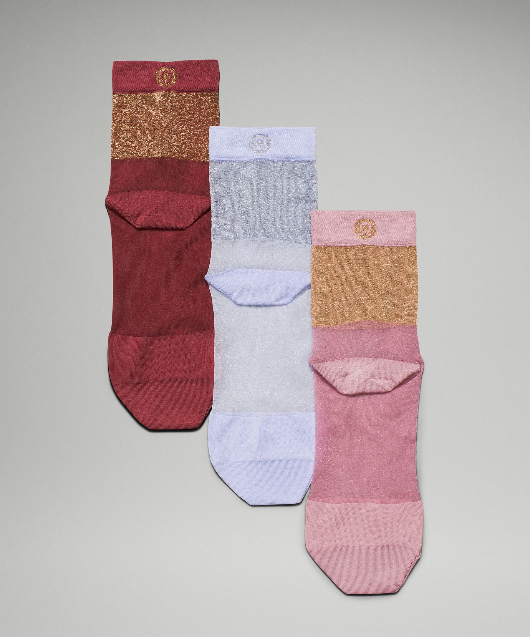 lululemon athletica Daily Stride Mid Crew Socks 3 Pack