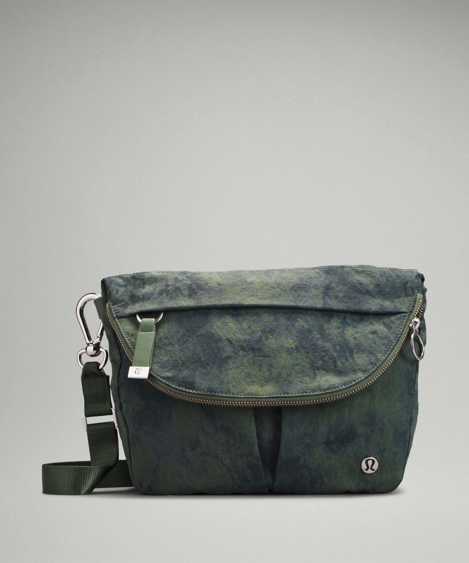 Lululemon All Night Festival Bag In Aquila Green Twill