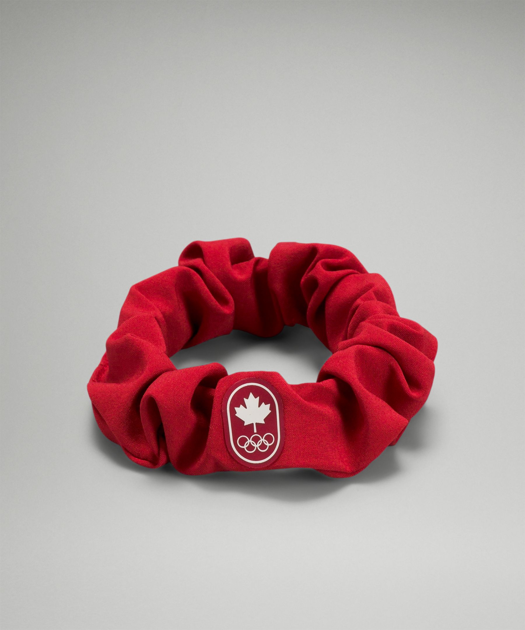 Lululemon Team Canada Uplifting Scrunchie Coc Logo