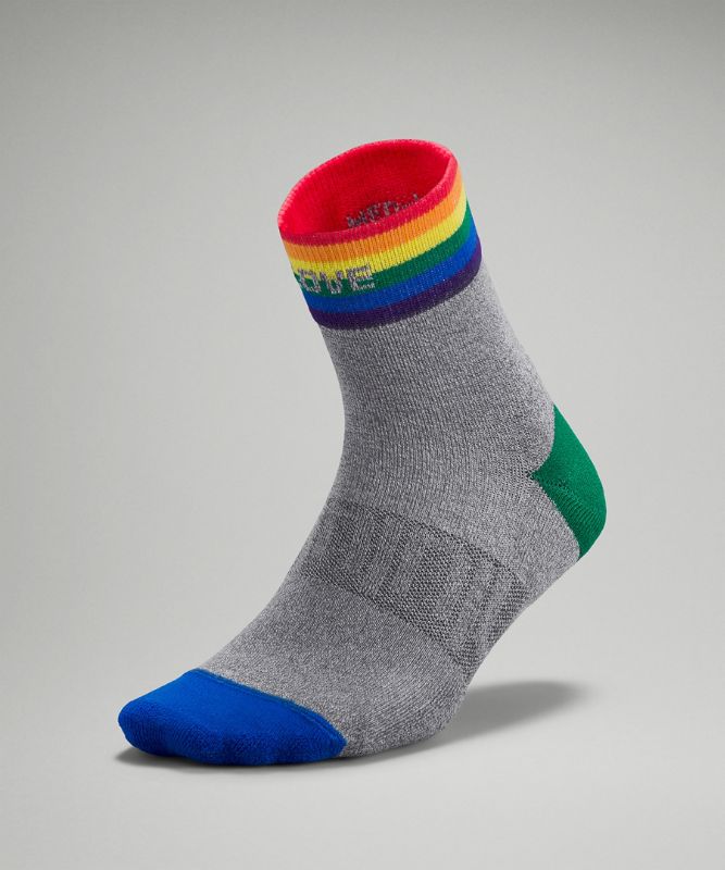 Daily Stride Mid-Crew Socken für Frauen *Rainbow