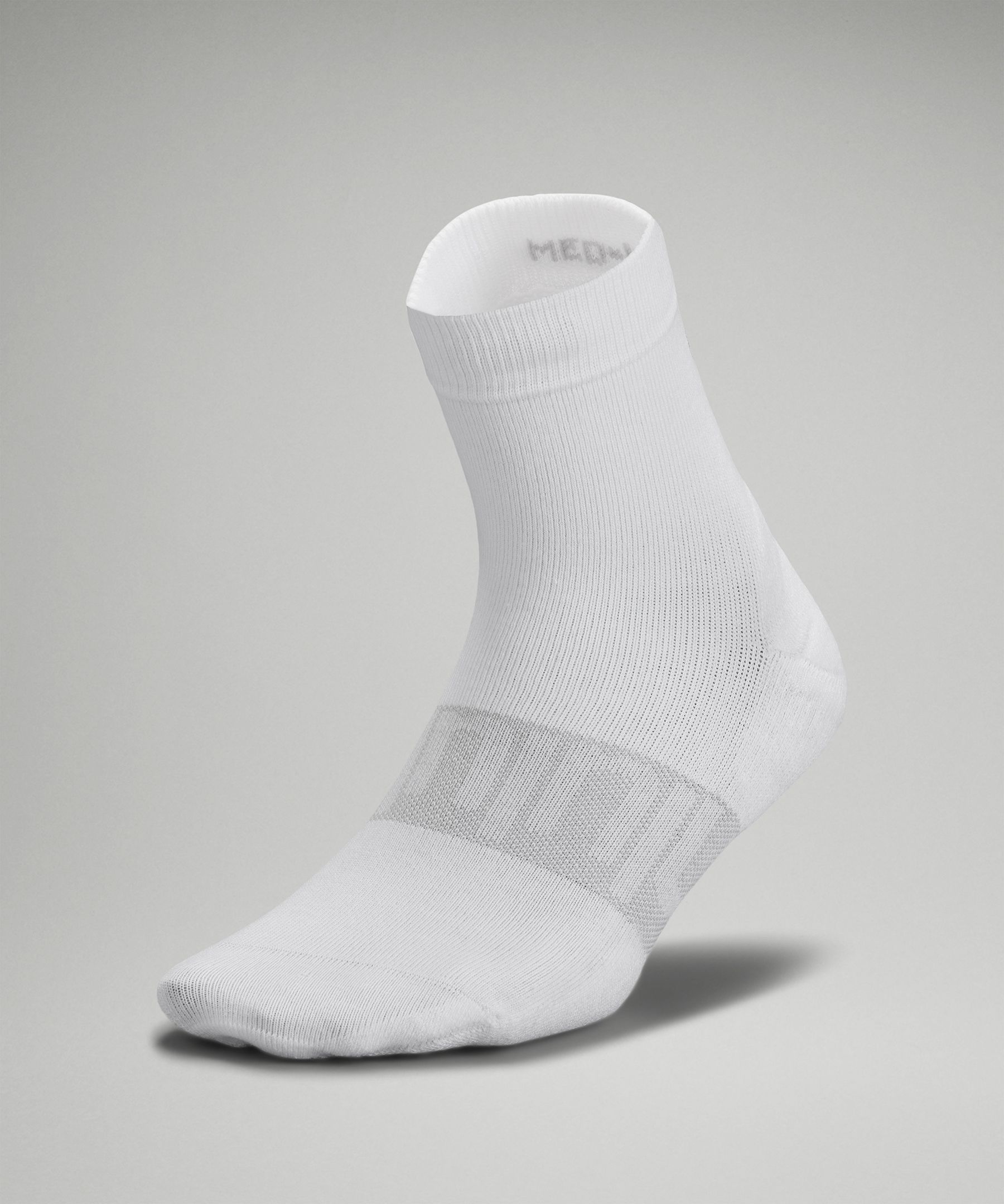 Lululemon Daily Stride Midcrew Socks Logo In White ModeSens