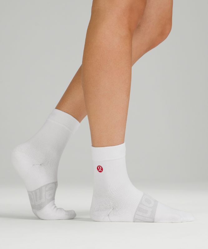 Daily Stride Mid Crew Socken für Frauen, *Logo