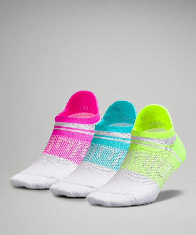 3 paires de chaussettes à languette Power Stride pour femmes *Multicolore