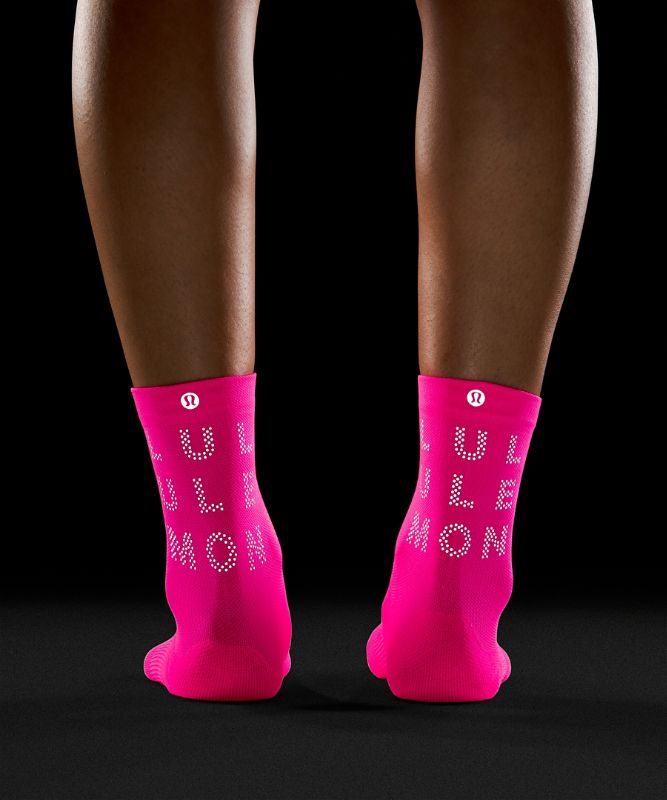 Power Stride Crew Socken für Frauen *Reflektierend