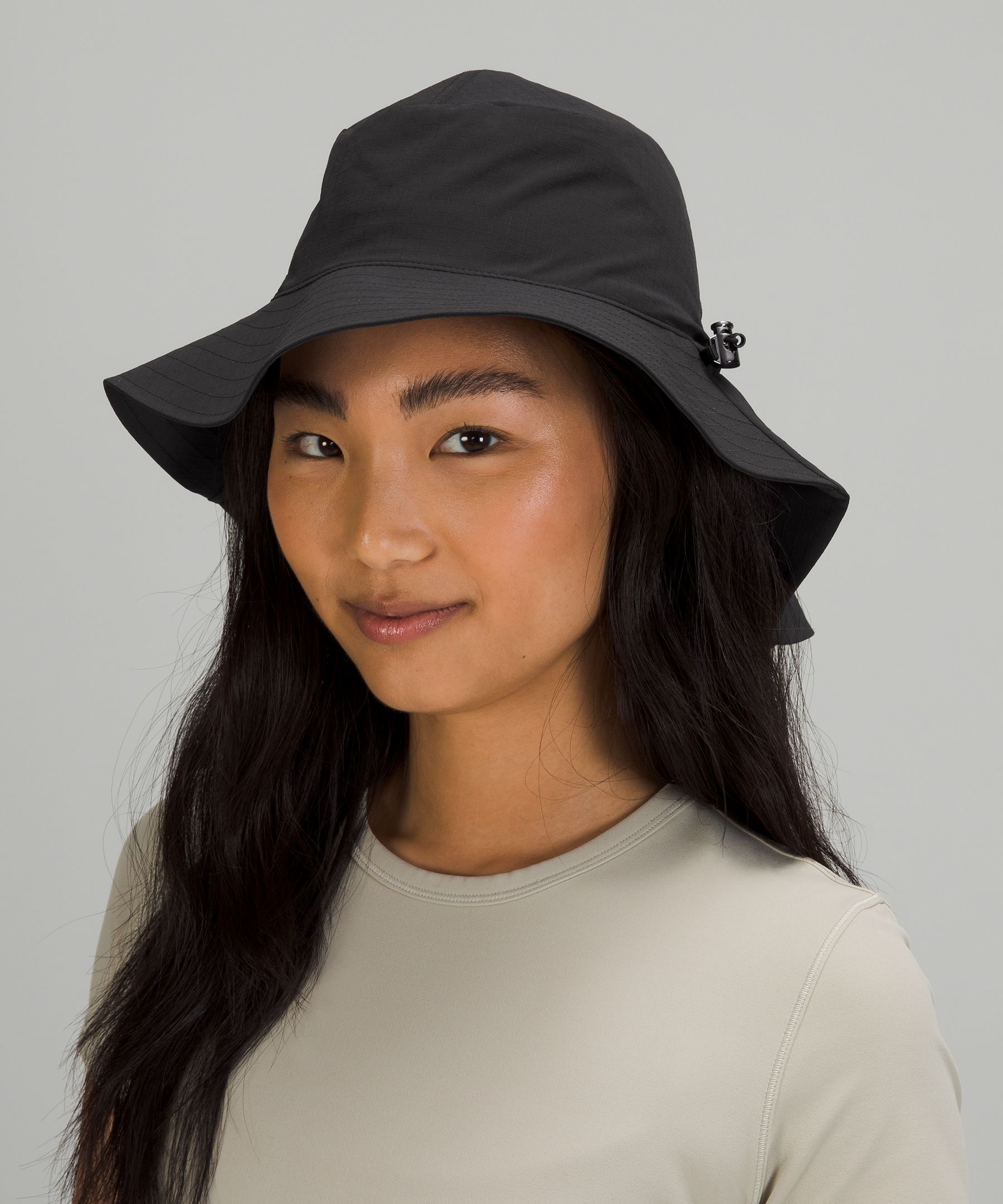 Women's Cinchable Wide Brim Bucket Hat, Hats