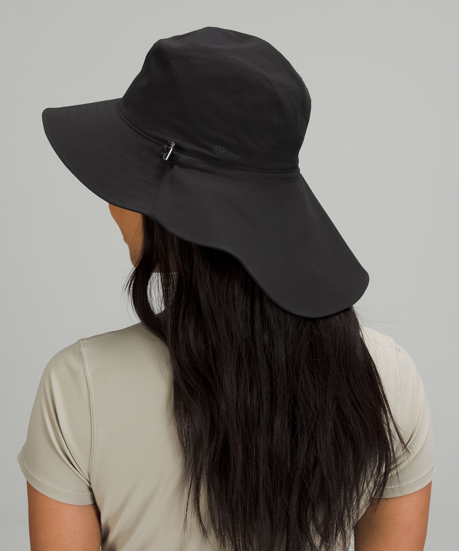 Shop Lululemon Cinchable Wide Brim Bucket Hat