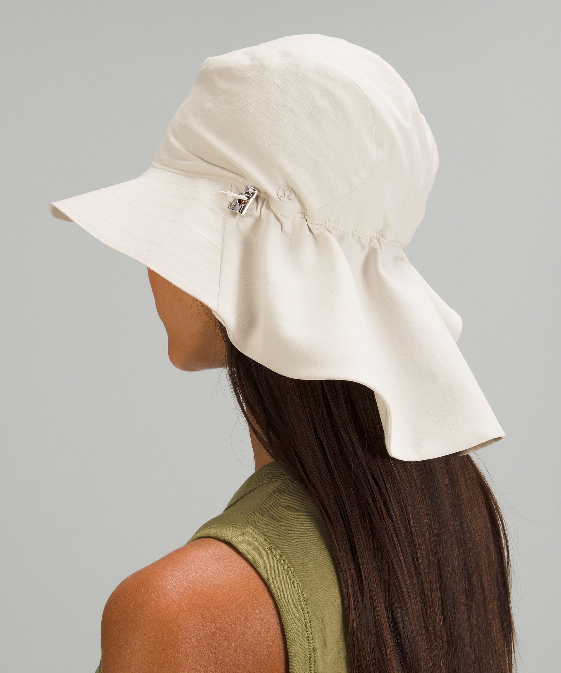 Shop Lululemon Cinchable Wide Brim Bucket Hat