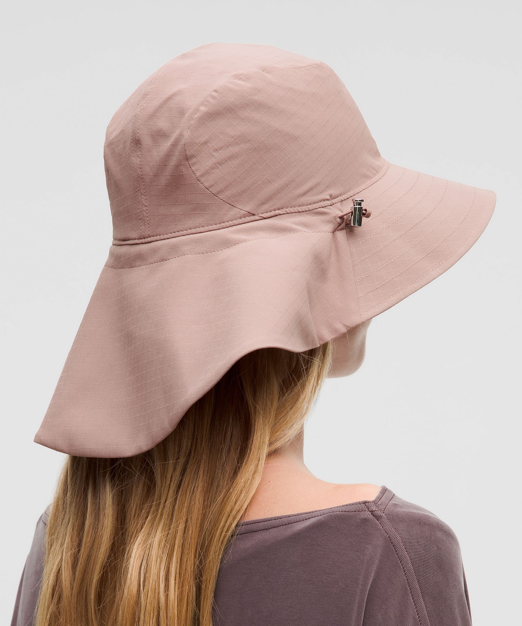 Women's Cinchable Wide Brim Bucket Hat, Women's Hats