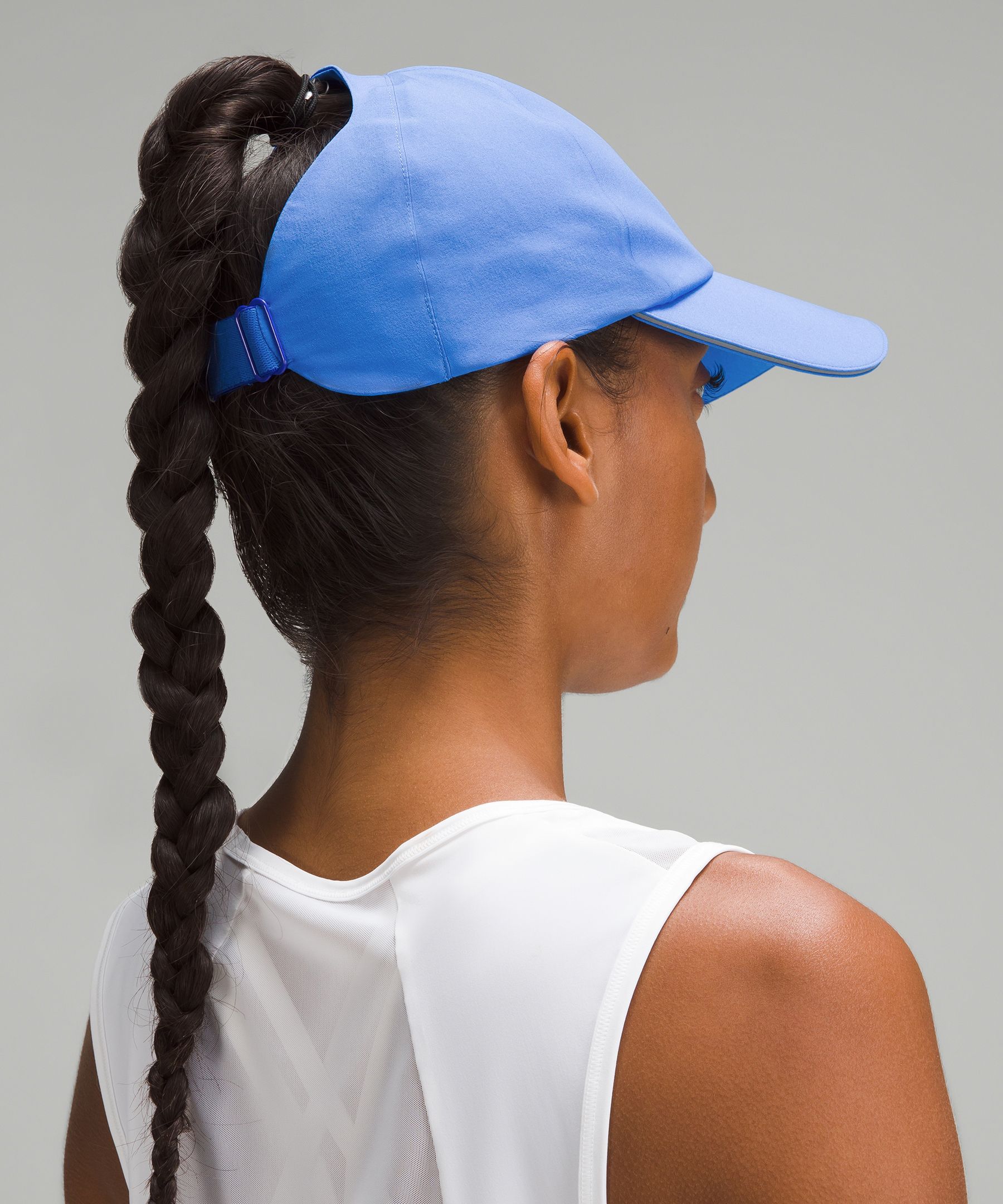 Lululemon Fast and Free Ponytail Running Hat - Blue