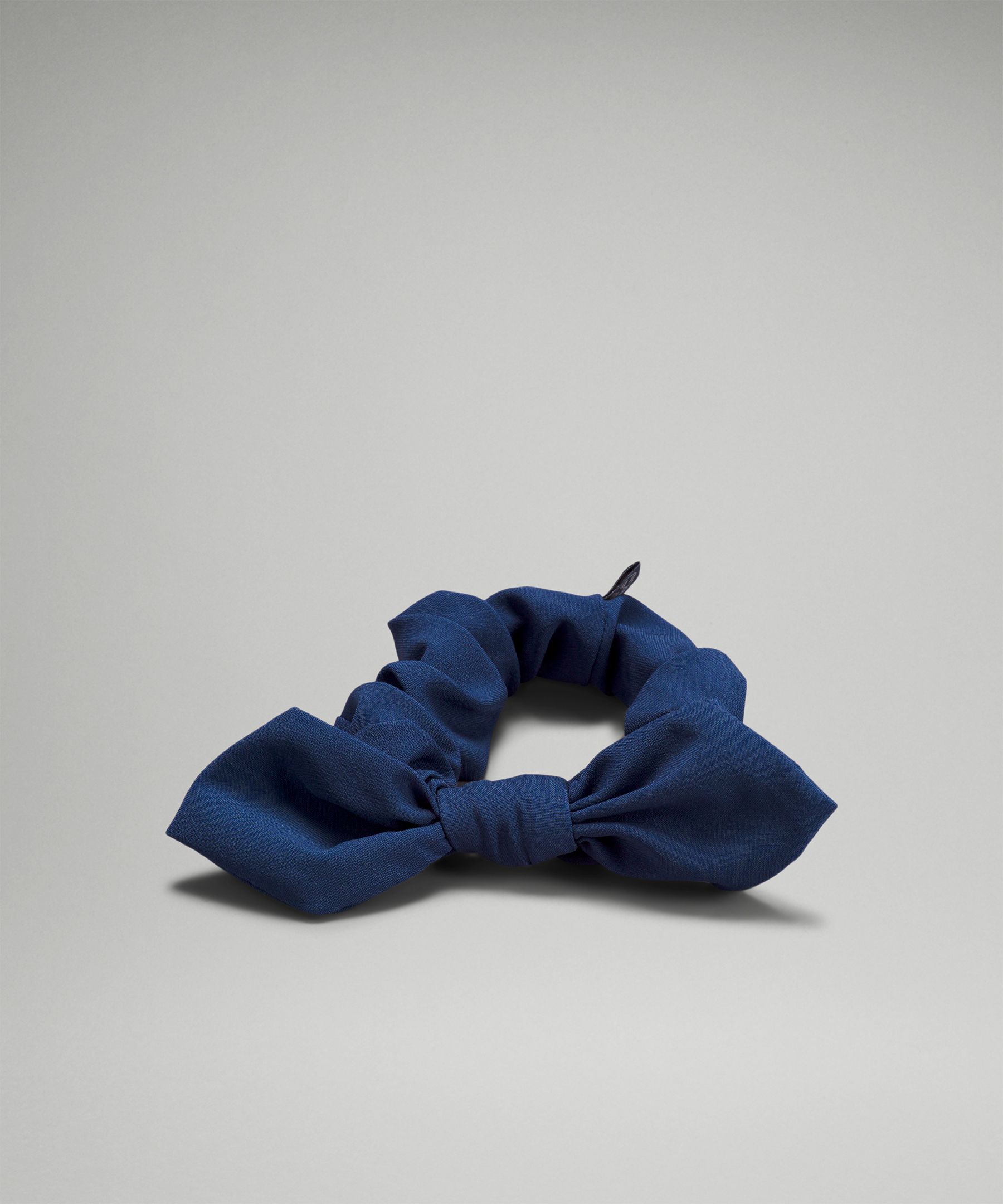 Lululemon Uplifting Bow Scrunchie In Mineral Blue