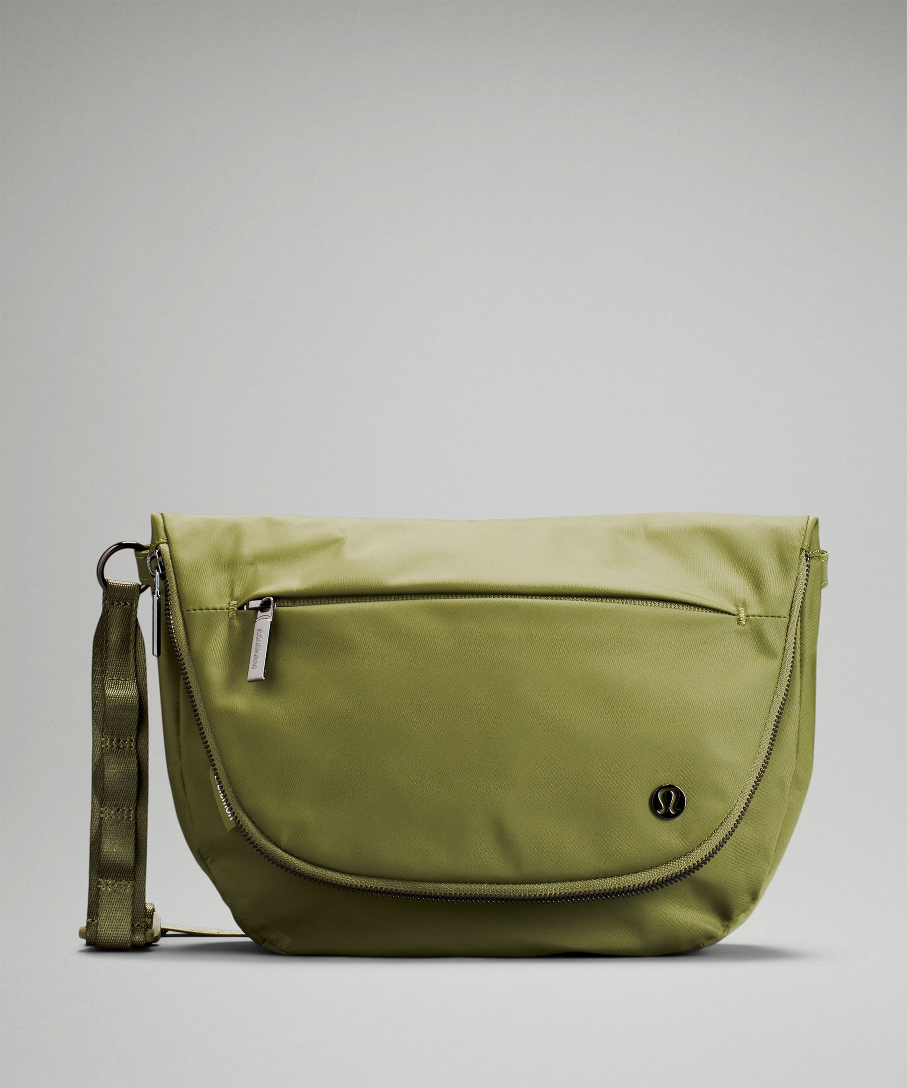 Lululemon All Night Festival Bag Zip Top In Bronze Green