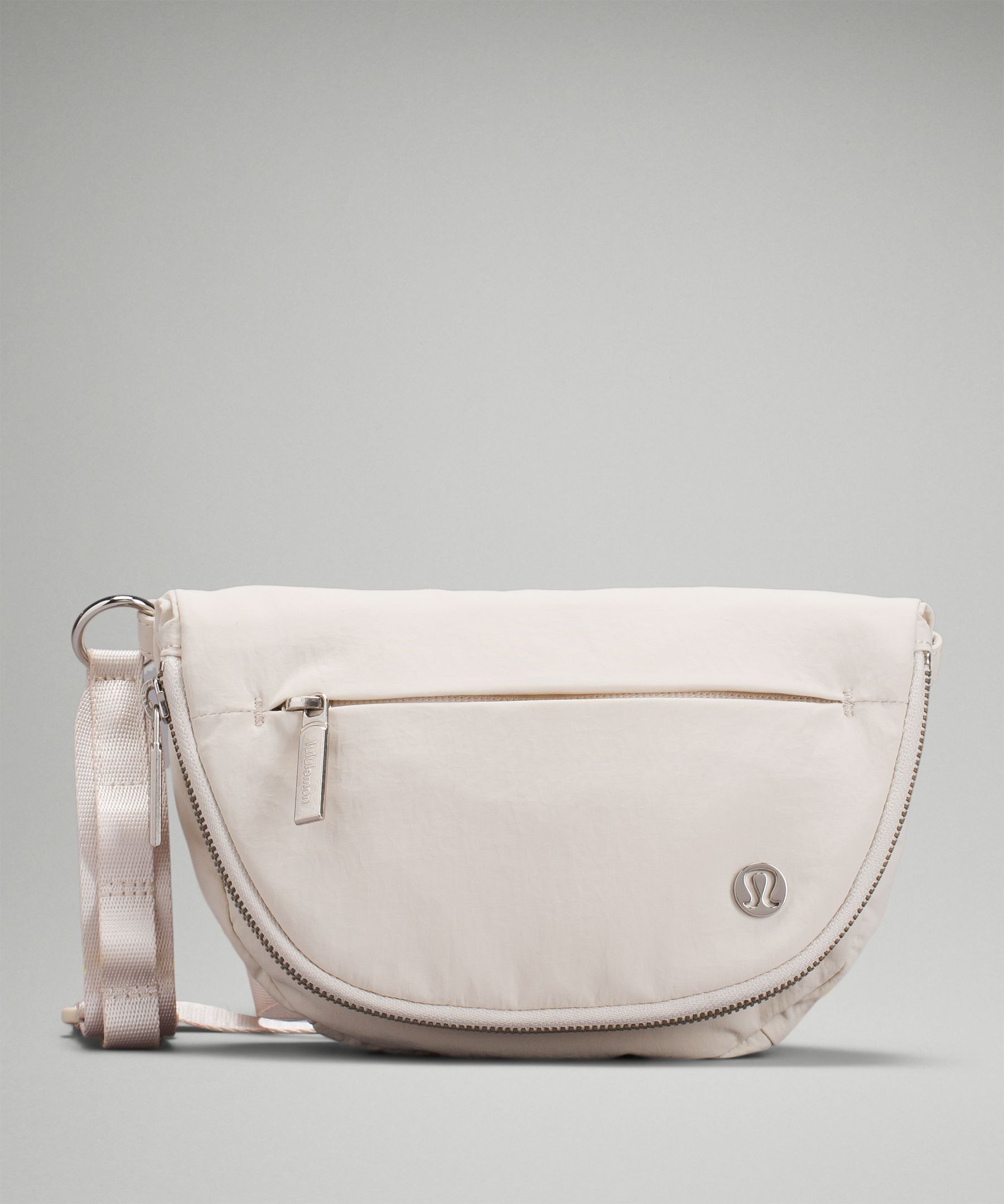 Lululemon All Night Micro Festival Bag Zip Top In White Opal