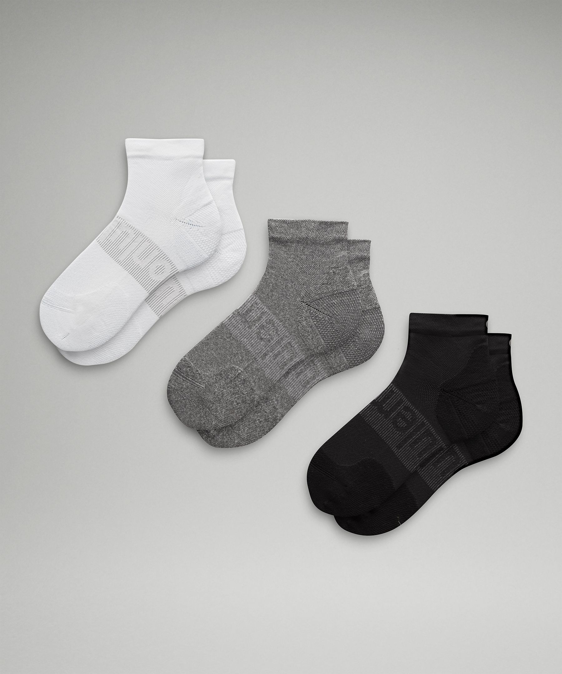 Lululemon Power Stride Ankle Socks 3 Pack