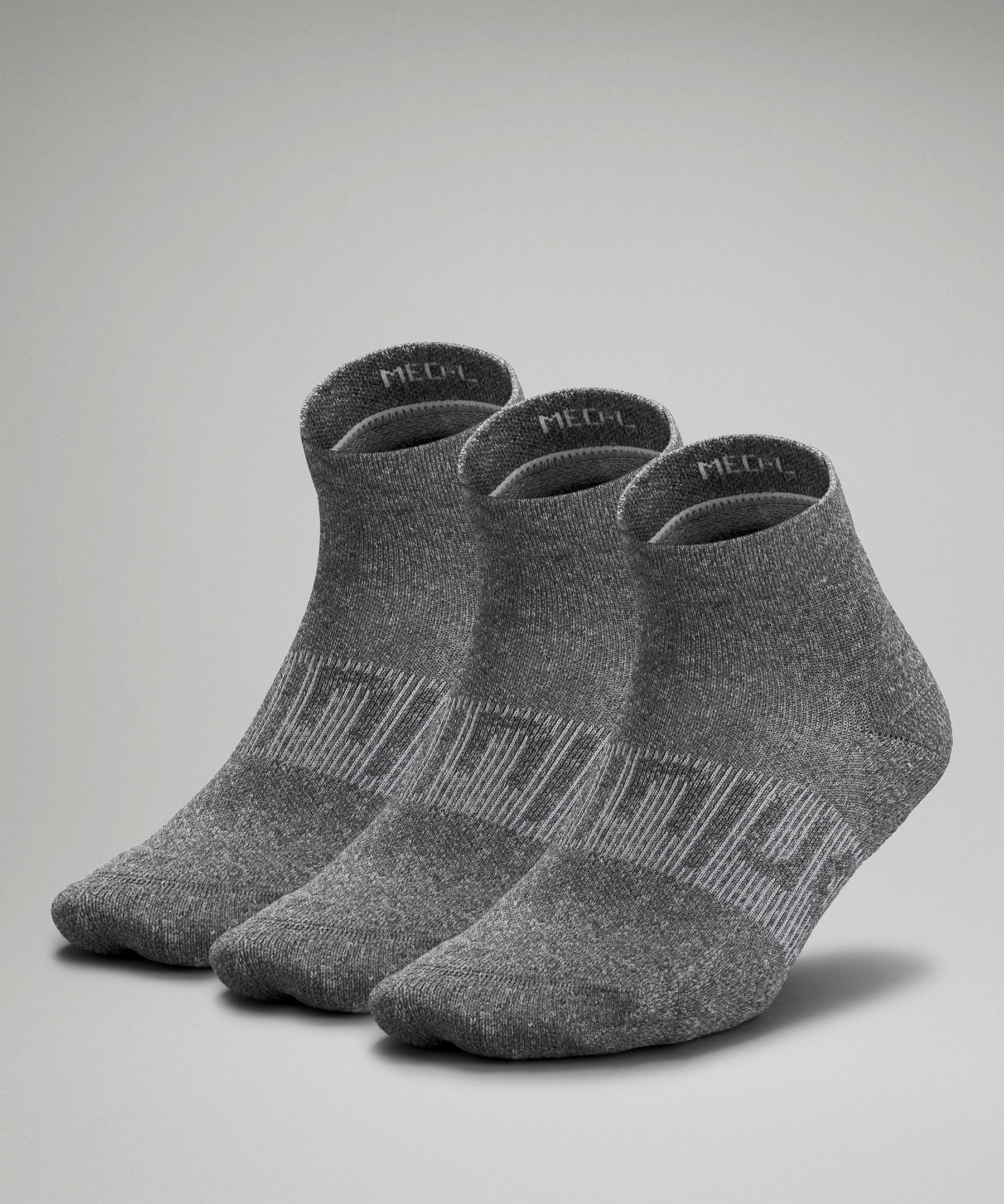 Lululemon Power Stride Ankle Socks 3 Pack