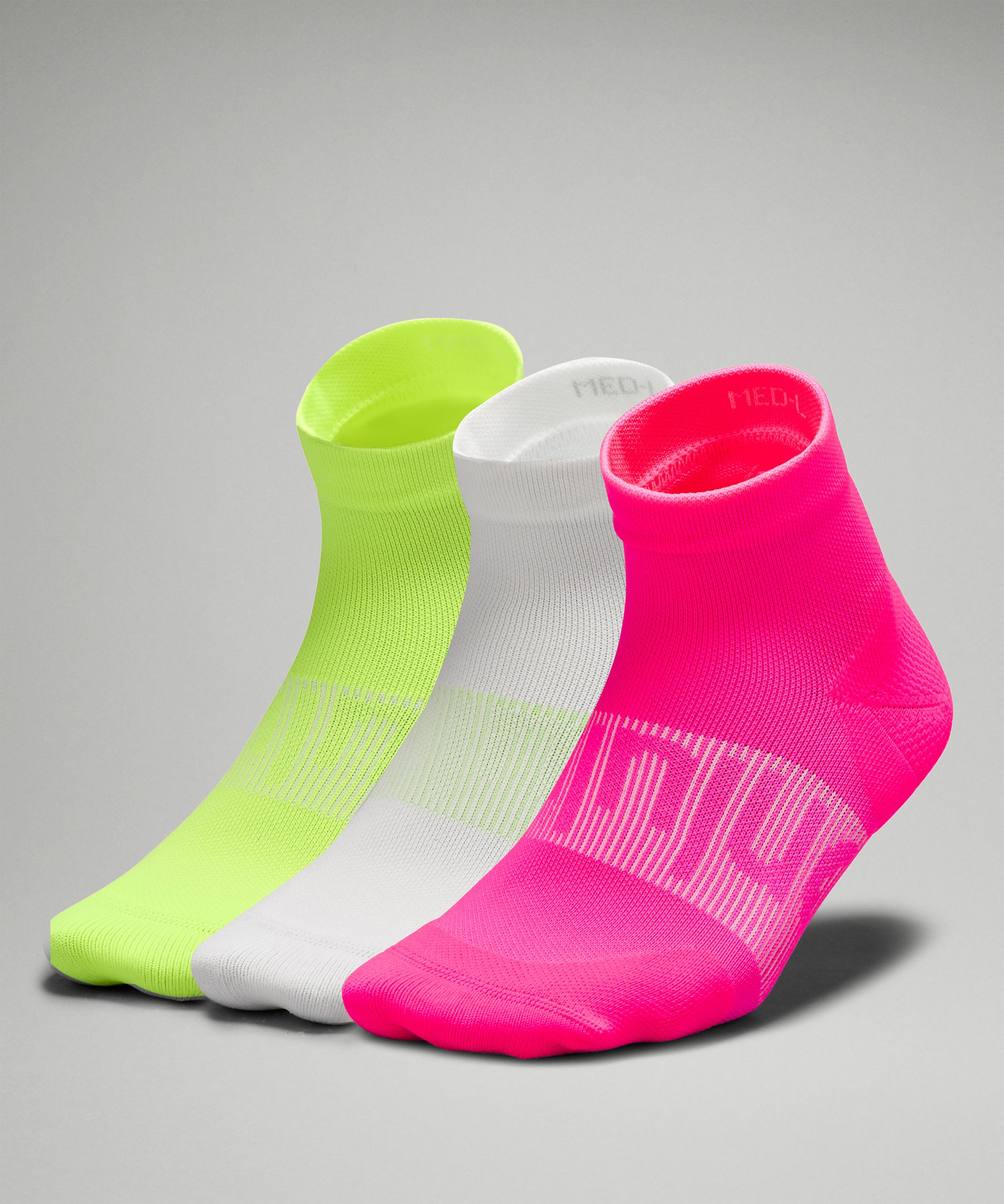 Lululemon Power Stride Ankle Socks 3 Pack