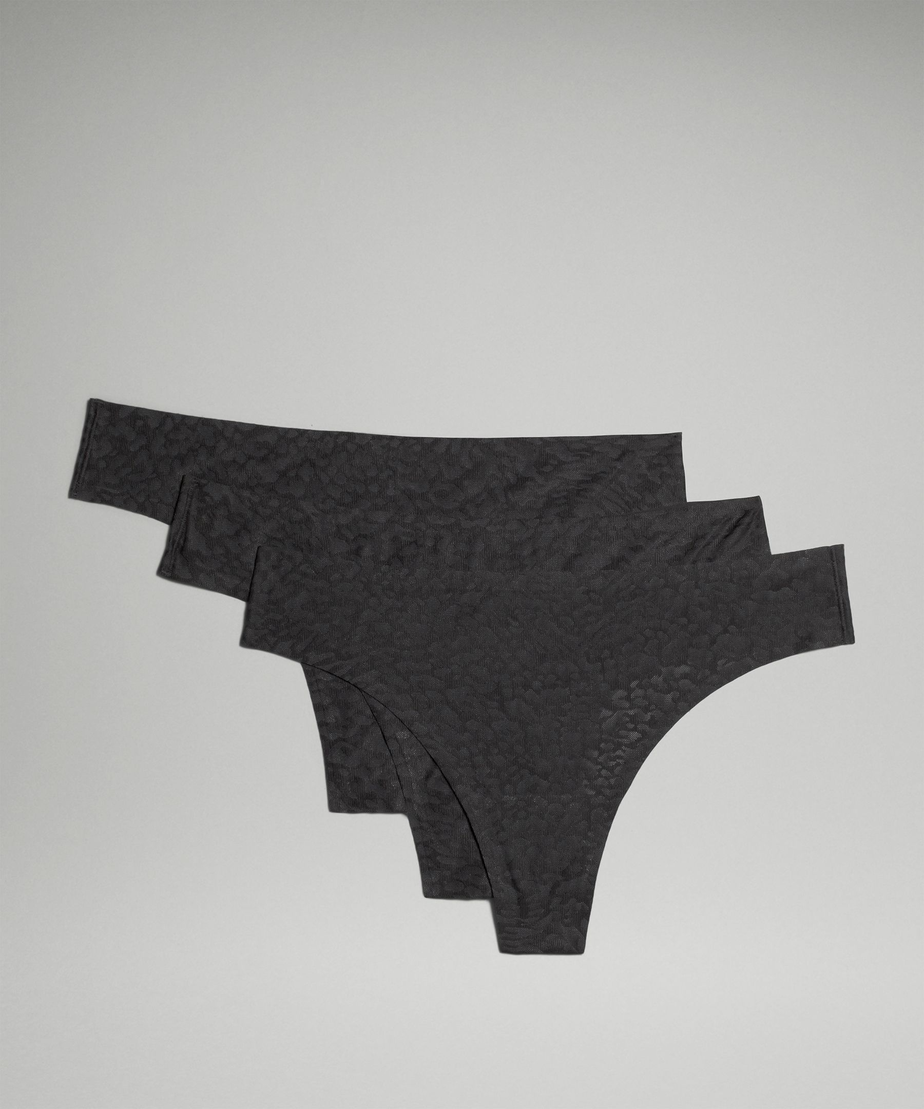 Lululemon Invisiwear Mid-rise Thong Underwear Performance Lace 3