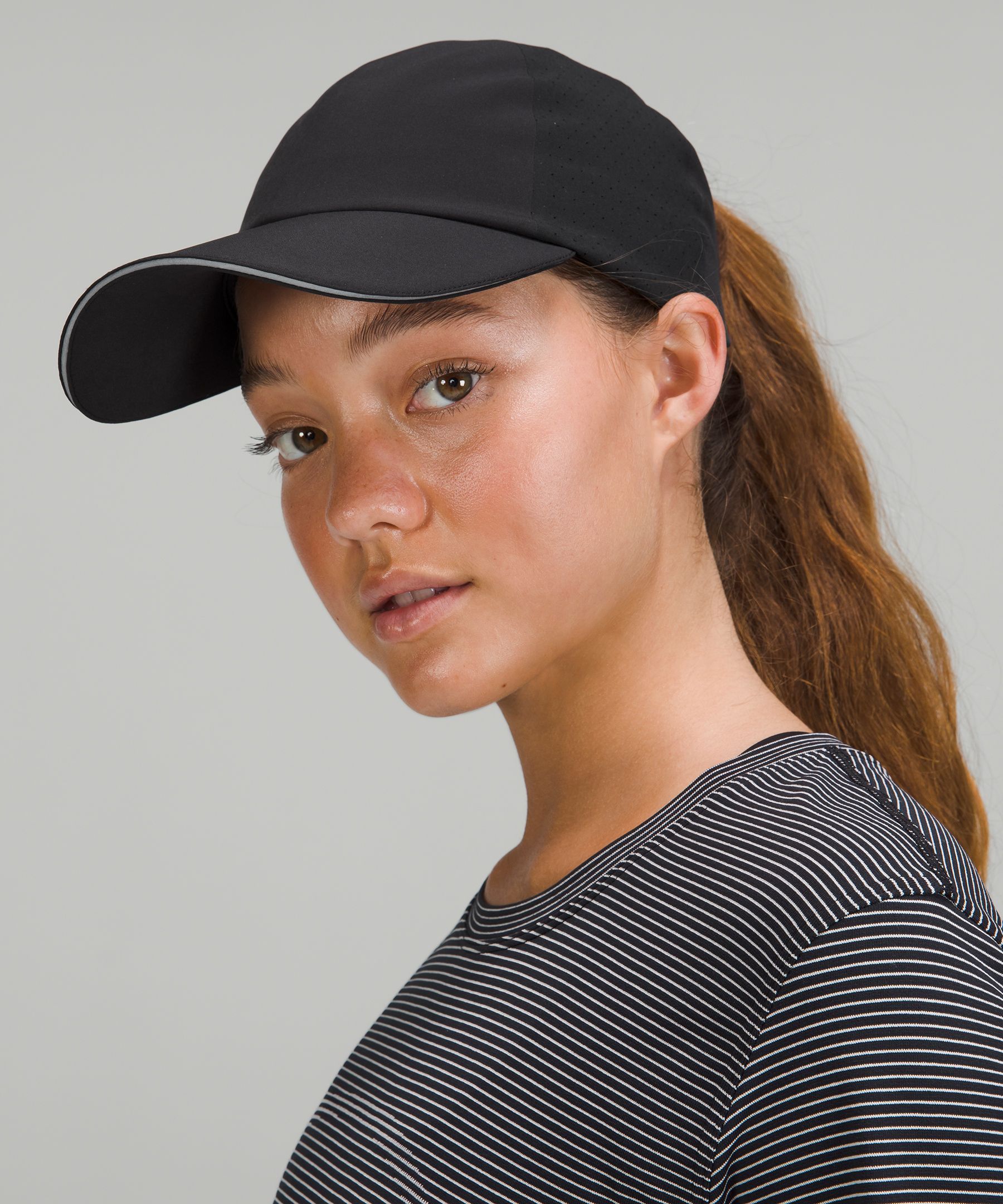 Black Fast N Free ponytail running hat, but the rest are dupes