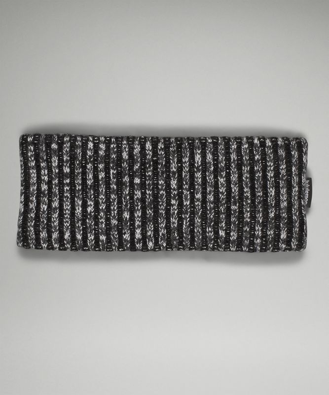 Women's Textured Fleece-Lined Knit Ear Warmer