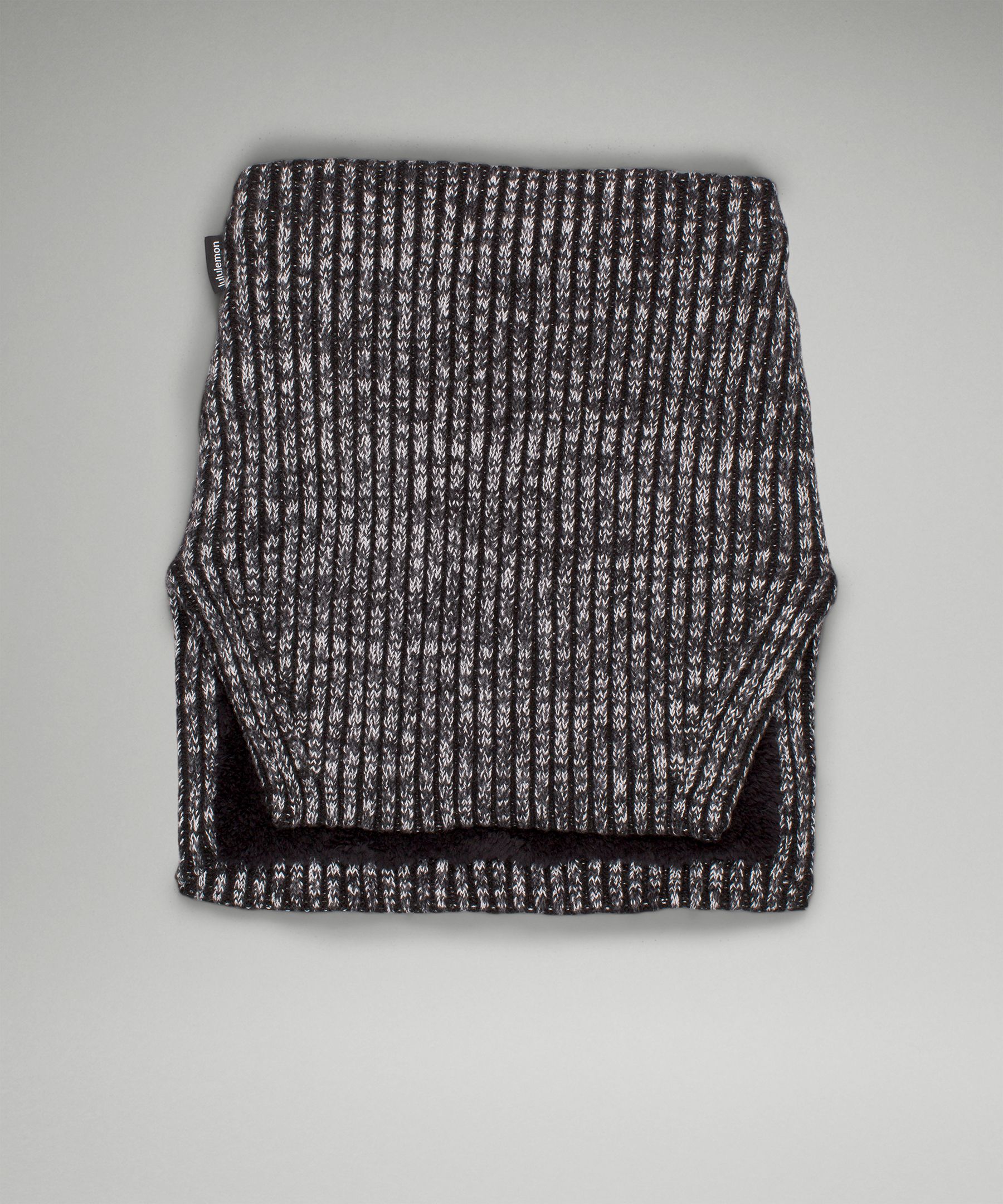 Women's Textured Fleece-Lined Knit Neck Warmer