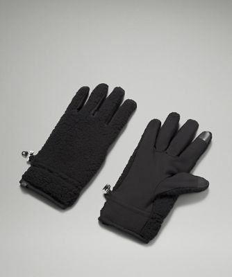 Women's Textured Fleece Gloves | Lululemon AU
