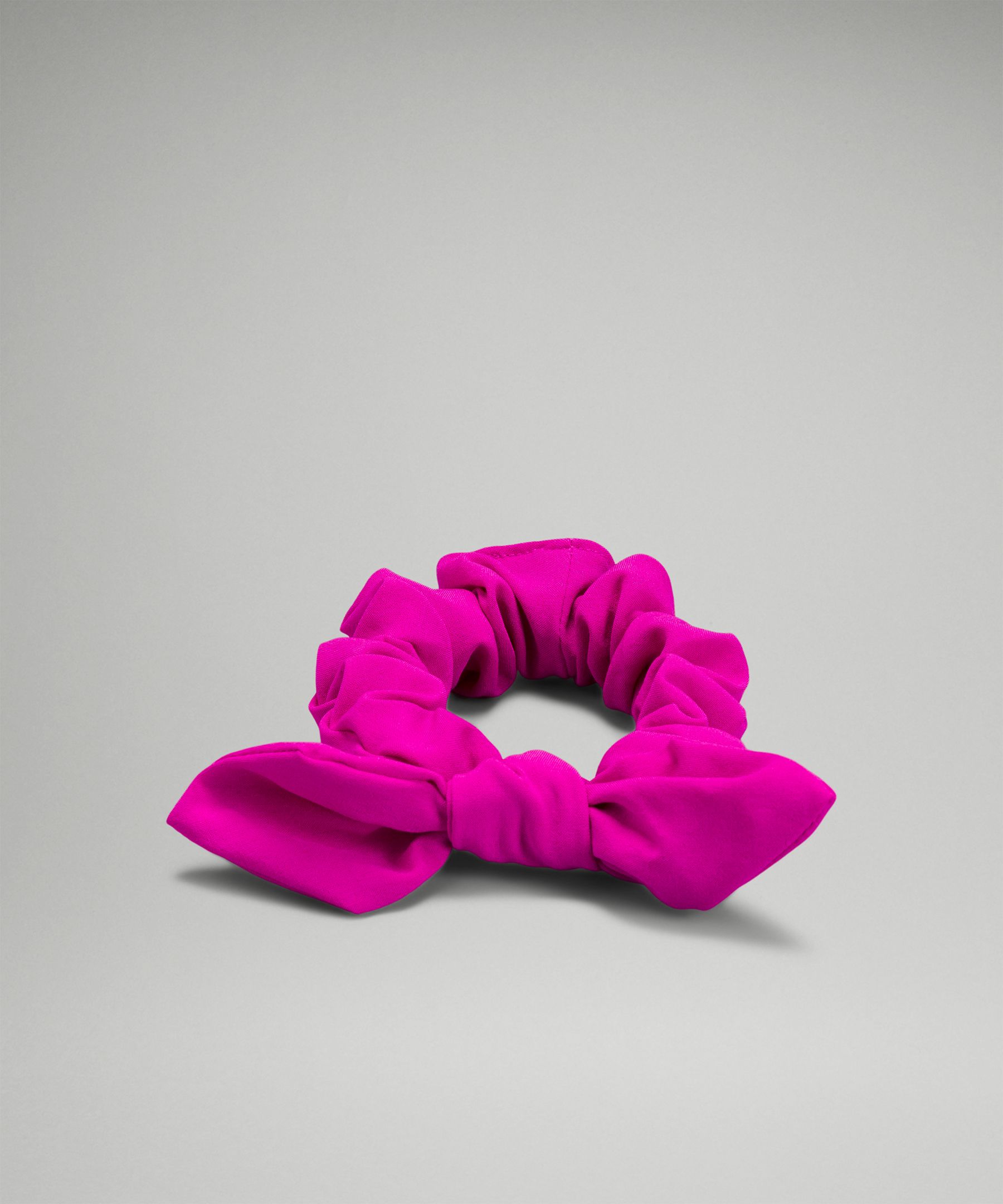 Lululemon Uplifting Bow Scrunchie In Purple Highlight
