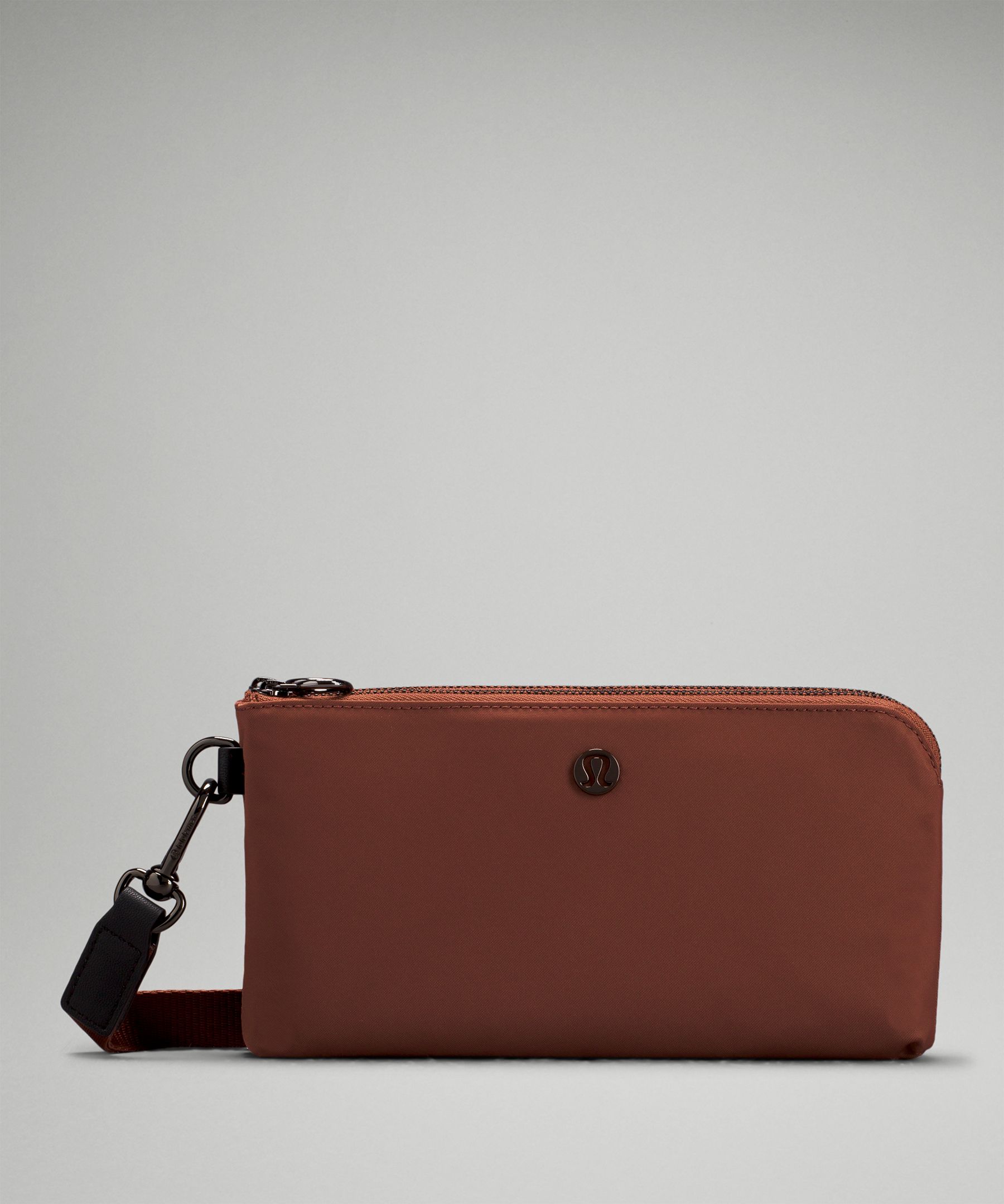 Lululemon Curved Wristlet In Ancient Copper