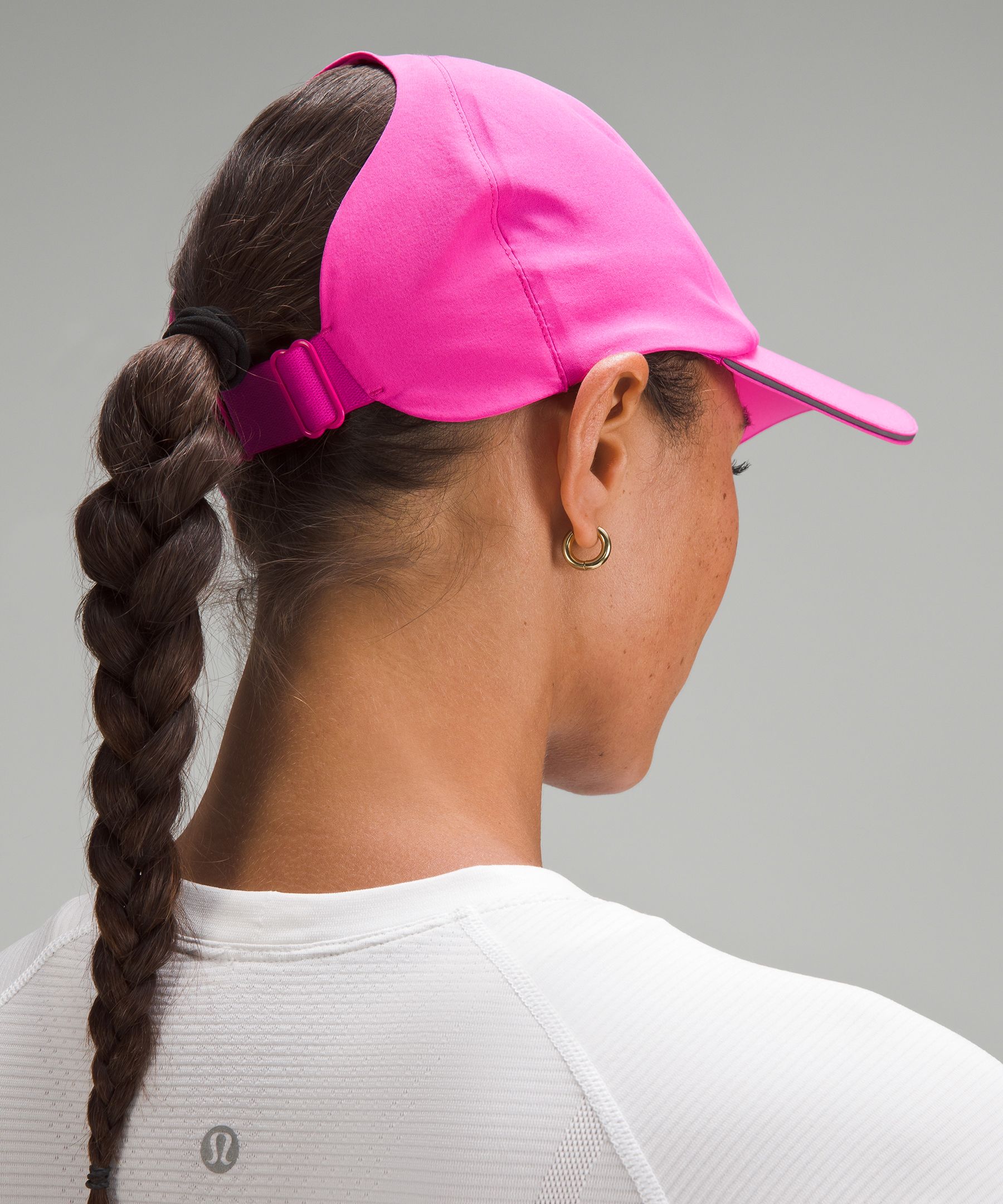 High ponytail running store hat